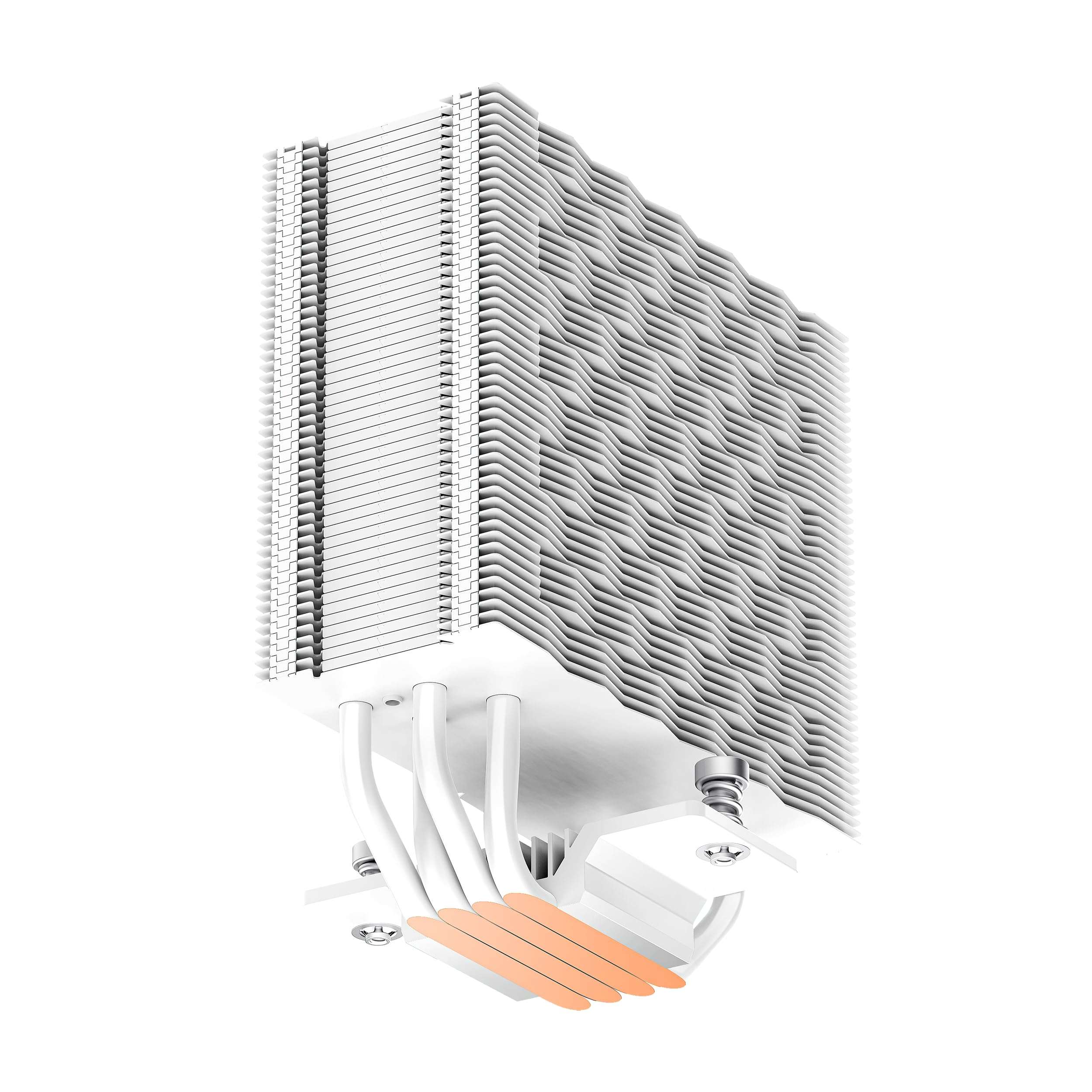 PCCOOLER RZ400 CPU Cooler 240W CPU Air Cooler CPU Fan 4 HeatPipe CPU Cooling System PWM 2200RPM Fans, Air Cooler for Intel LGA 115X/1700,AM4/AM5 WH 4