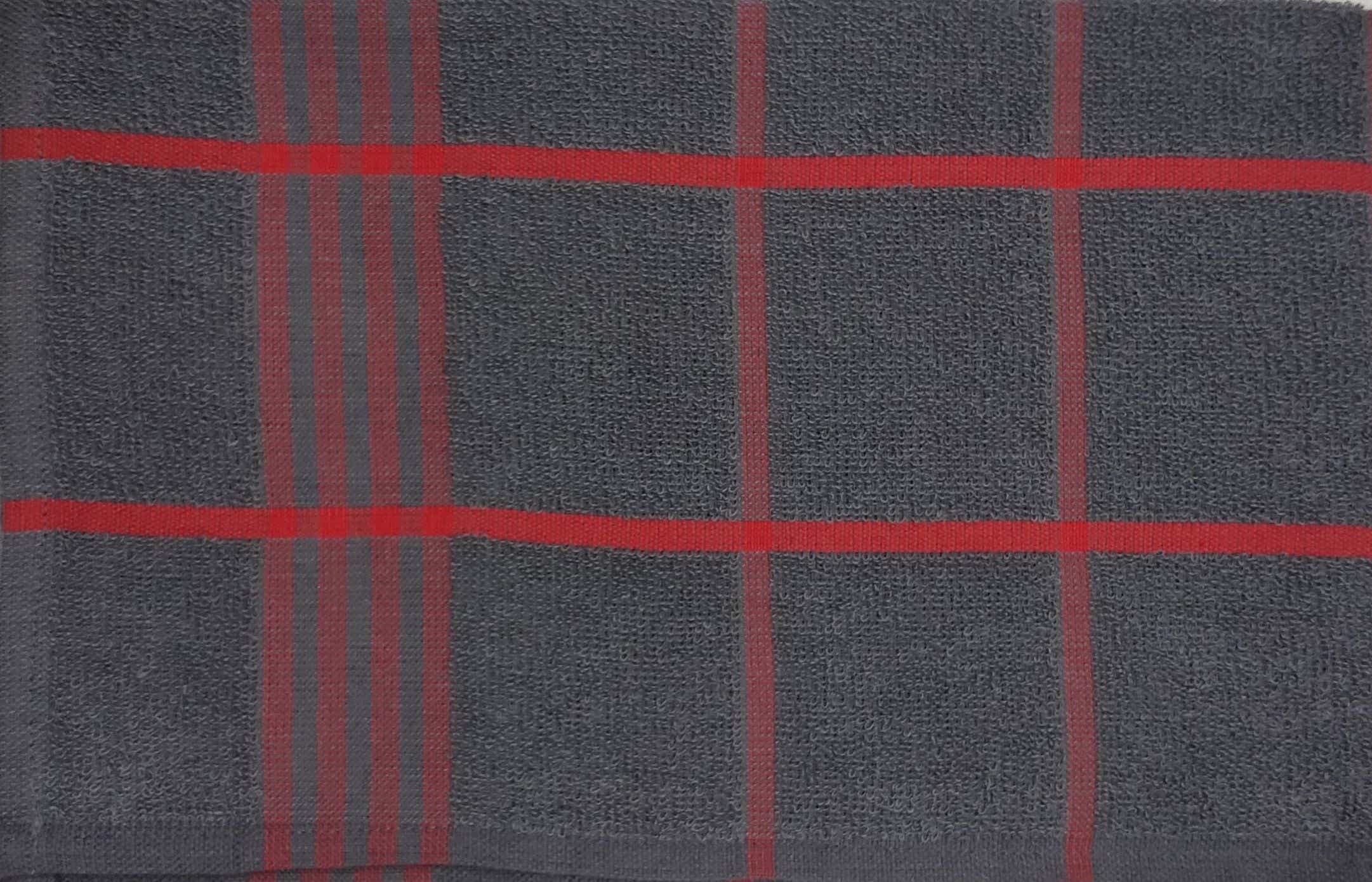 Terry Kitchen Towel Quick Absorption and Faster Drying l | Multipurpose Kitchen Towels (Pack of 5) 5