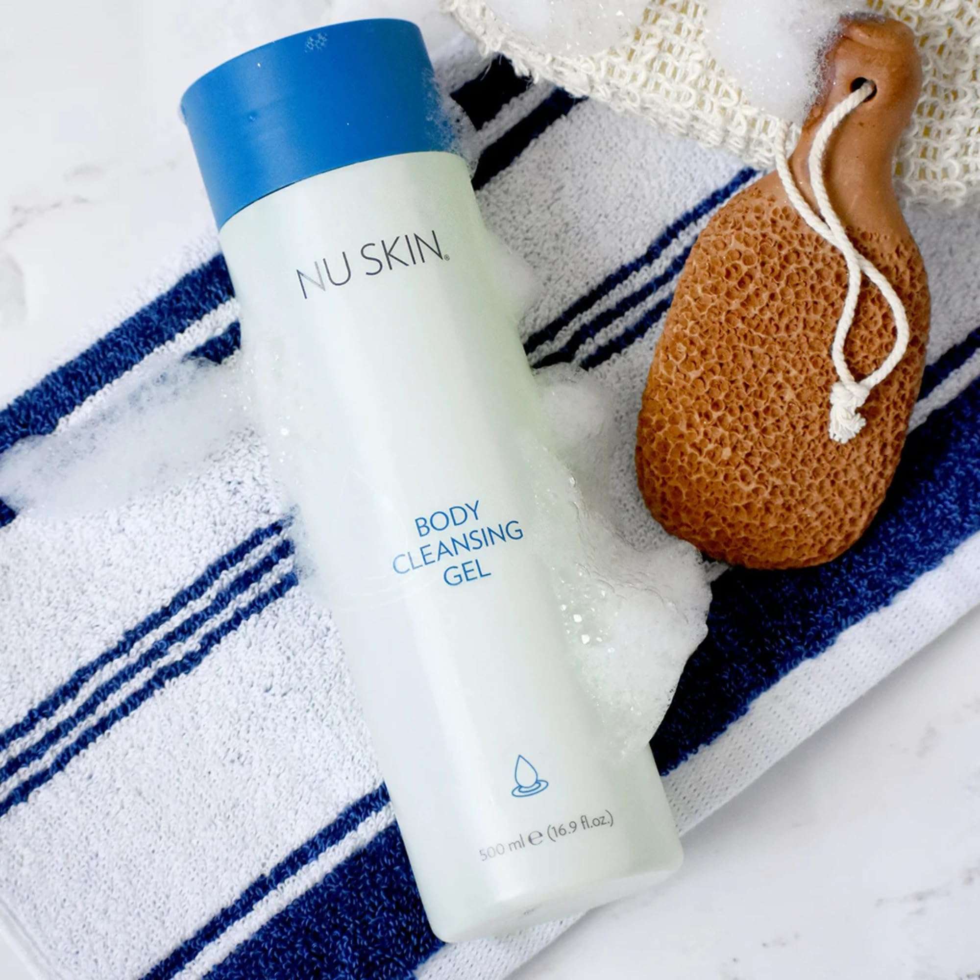 Nu Skin Body Cleansing Gel | Gentle Hydrating Wash for All Skin Types | Moisturizes, Cleanses, and Refreshes Skin | Luxurious 16.9 fl oz Bottle for Daily Use 3