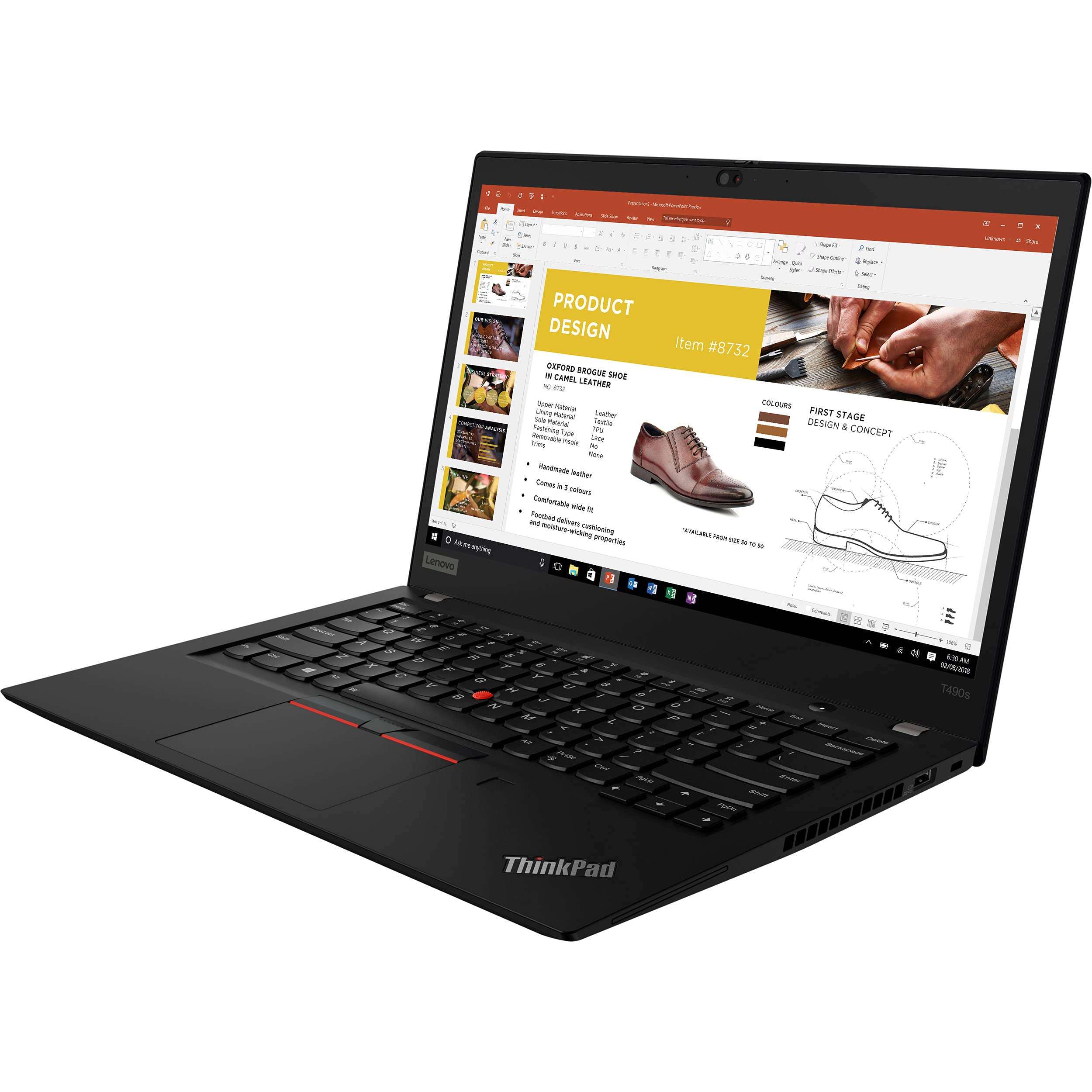 Lenovo ThinkPad T490s 14" FHD Business Laptop Computer, Intel Quad-Core i7-8565U up to 4.6GHz, 8GB DDR4 RAM, 1TB PCIe SSD, WiFi, BT 5.1, Fingerprint Reader, Windows 10 Pro, BROAGE 320GB External HD 3