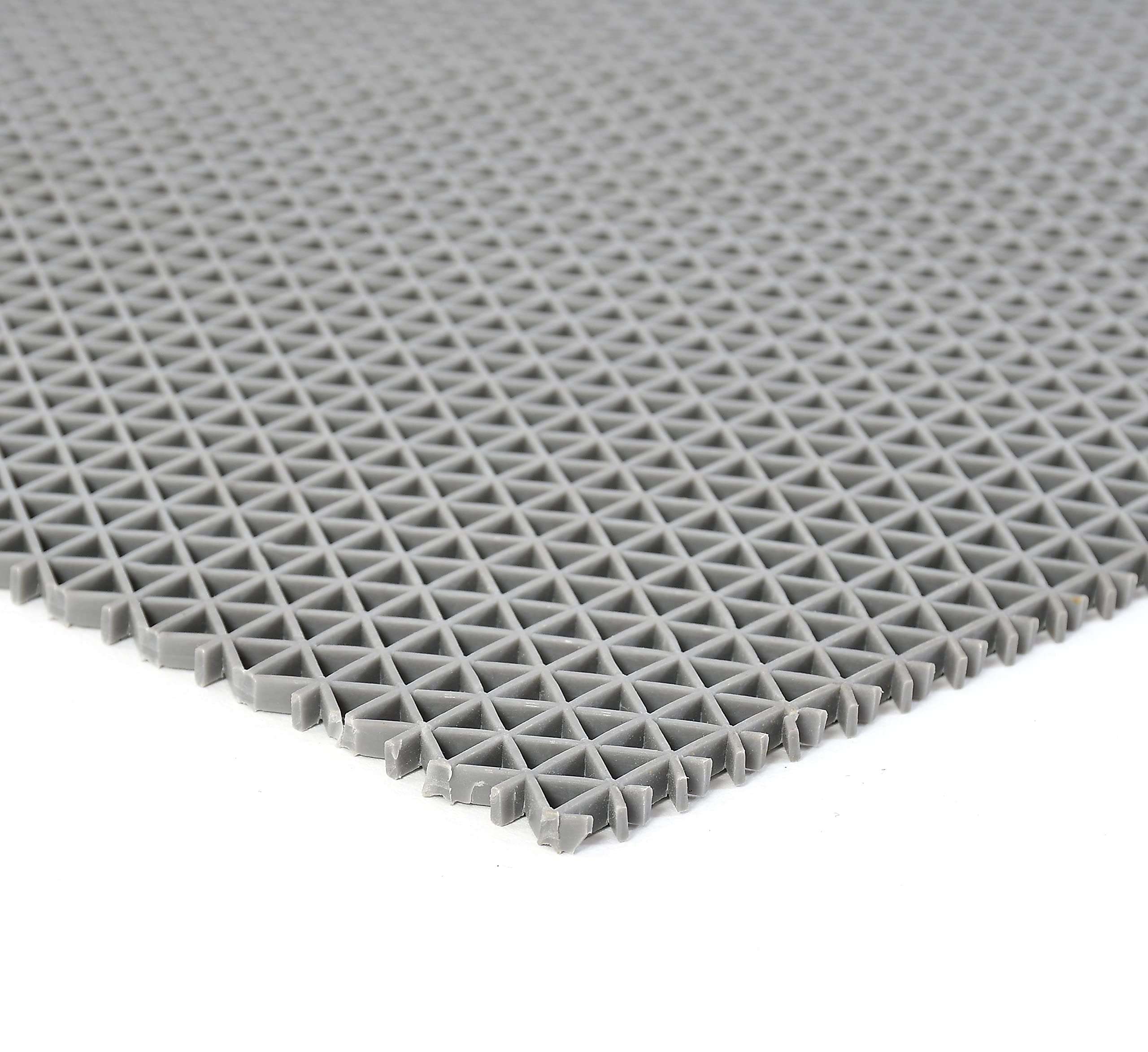 KAIFEI Anti Skid & Multipurpose Rubber Mat/Bathroom Mat/Shower Mat/Carpet/Rugs/Rainmat/Swimming Pool Mat Colour Grey|(2X3 Feet) 6