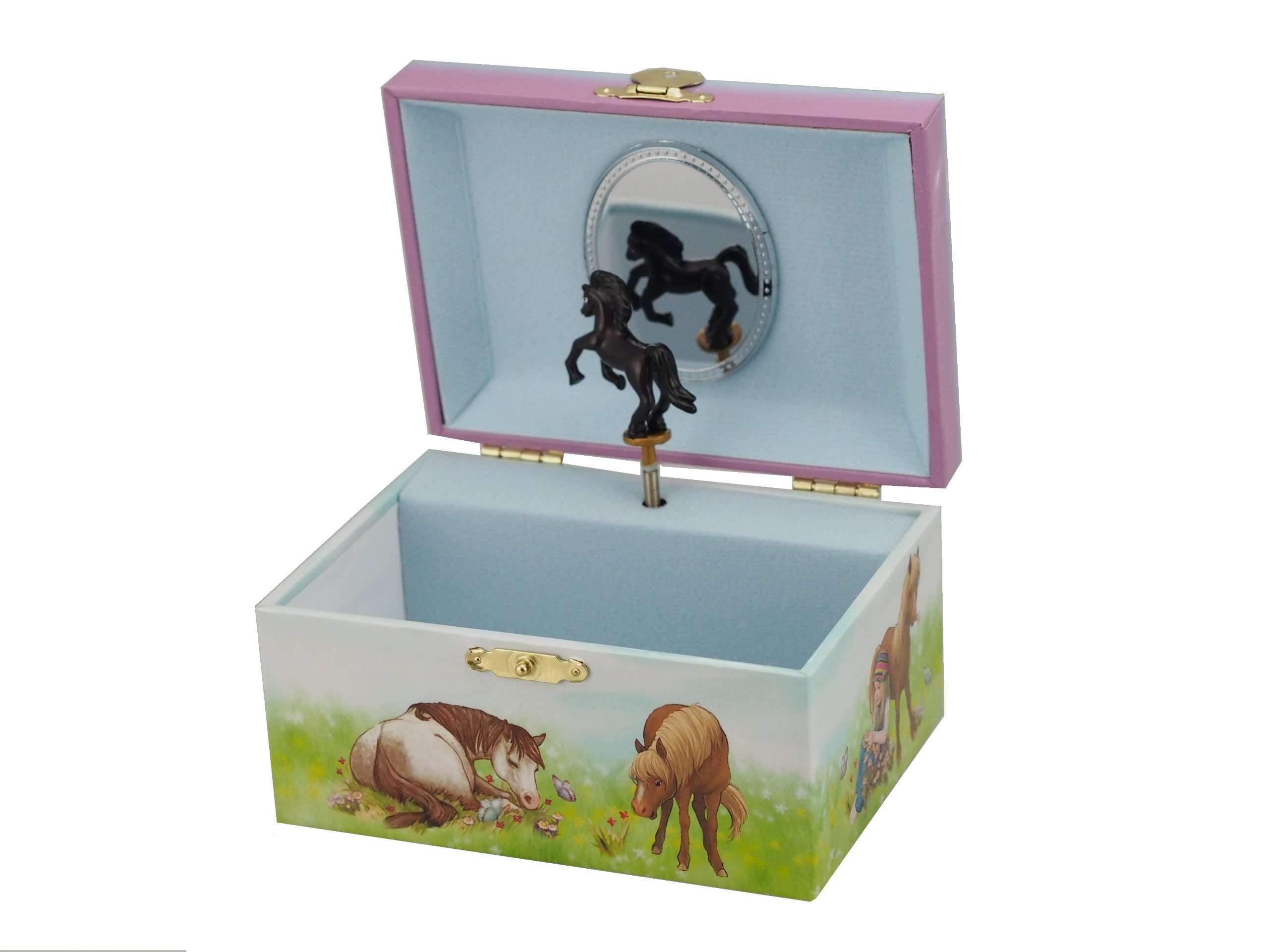 MusicBox Kingdom Jewelry Box with Horse 1