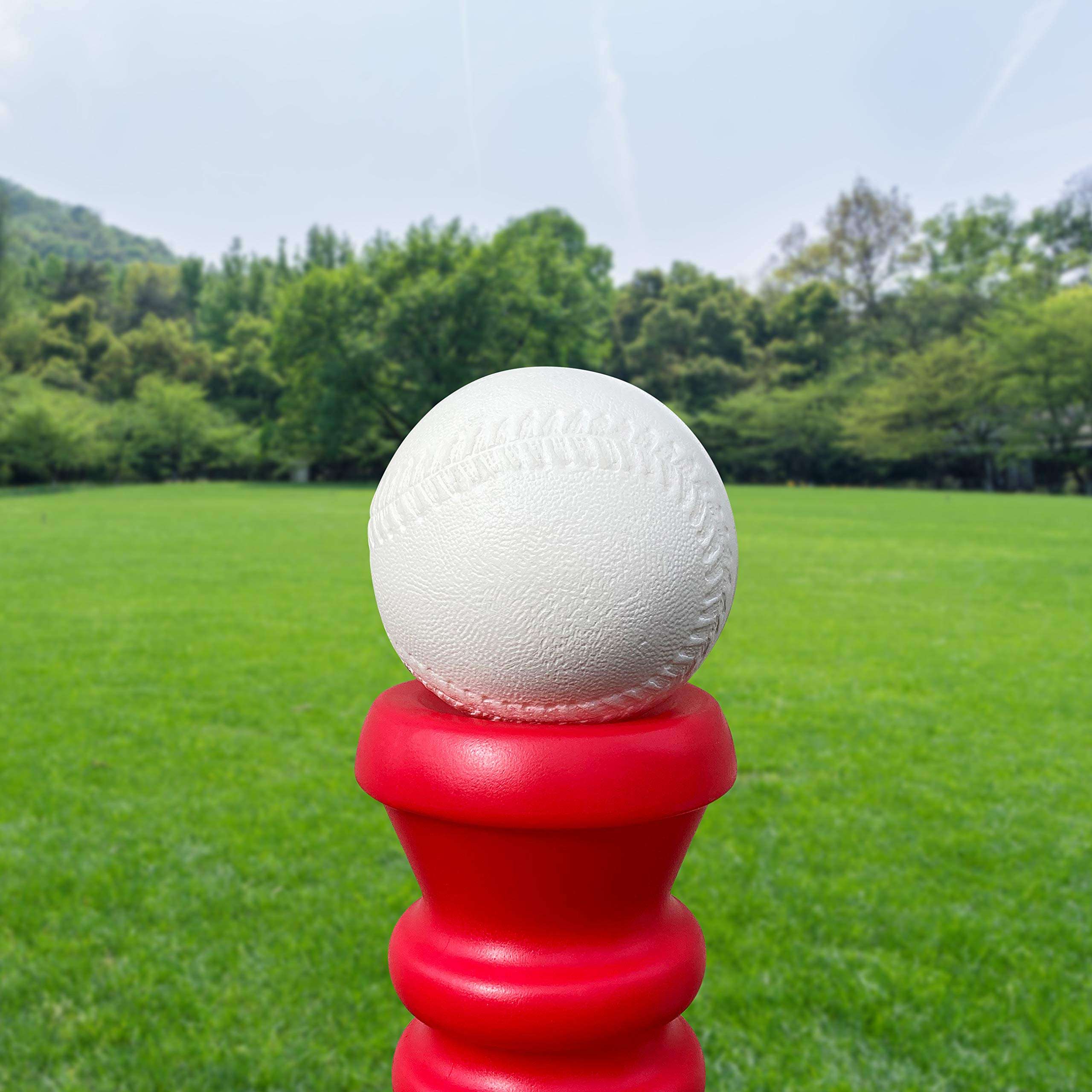 3 Pack Soft Baseballs for Kids - Compatible w/Fisher-Price Triple Hit Pitching & Tball Set | Perfect T Balls for Toddlers & Beginners 6