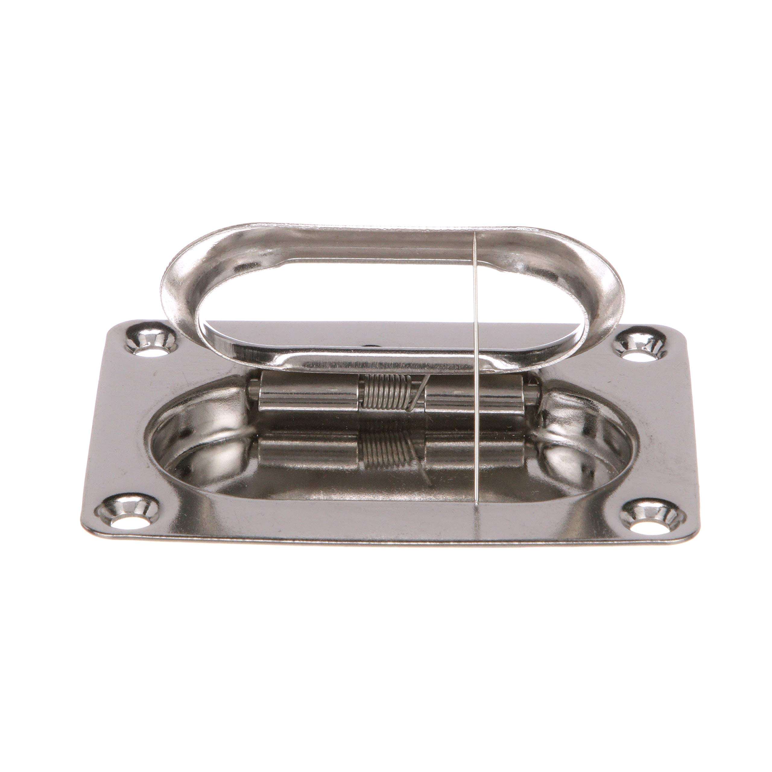 Seachoice Spring Loaded Flush Mount Hatch Handle, 304 Stainless Steel, 3 In. X 2-1/4 In. 5