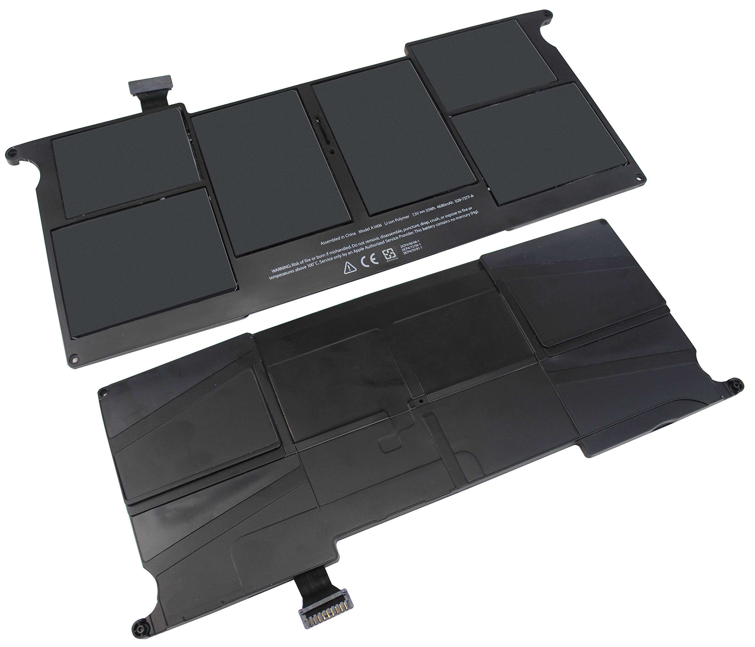 AN·GWEL 7.3V 35WH Replacement Battery for Apple MacBook Air 11" A1406 (2011) A1465 (2012) A1465 (Mid 2012) - 1 Year Warranty 3