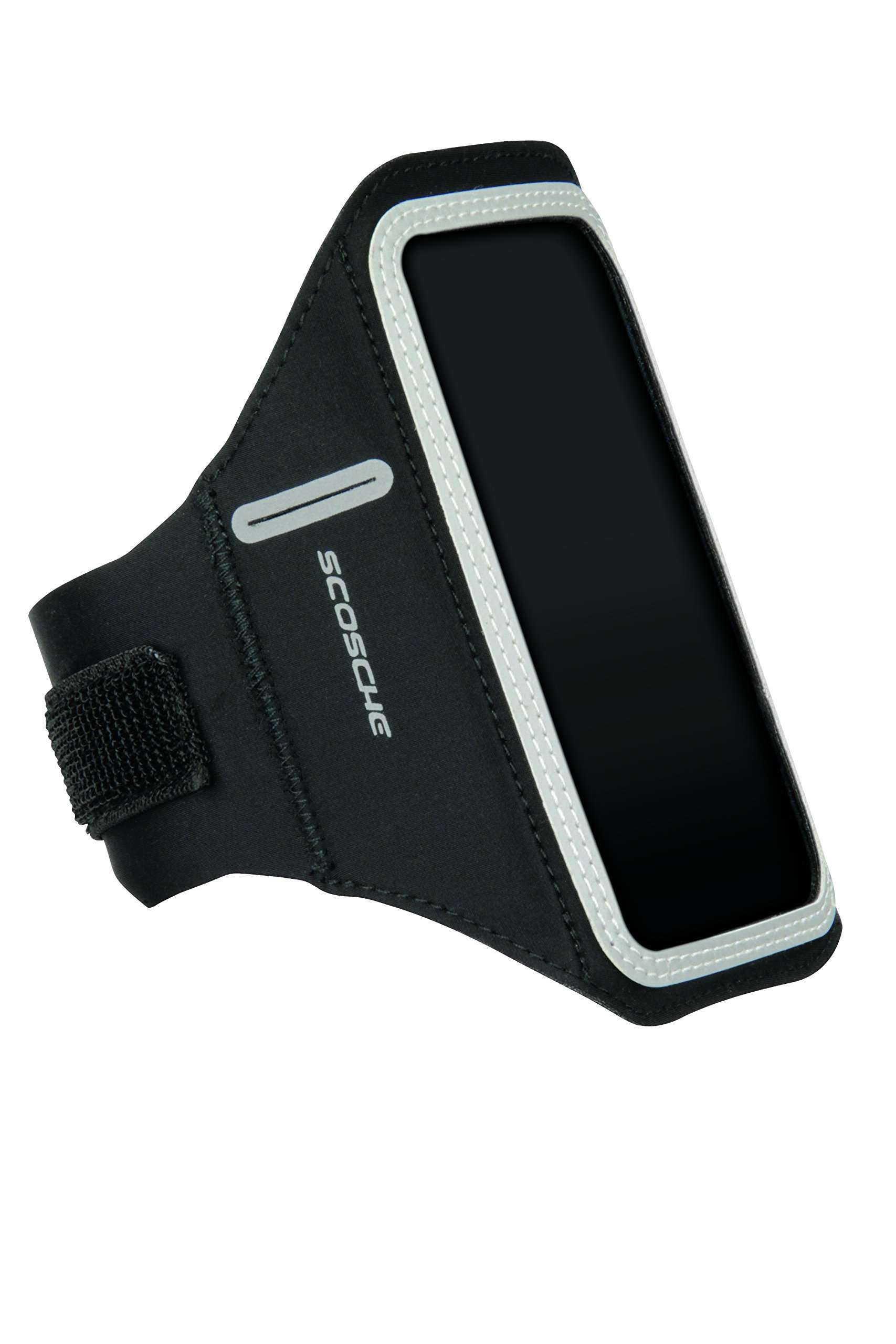 SCOSCHE HFDABXL SoundKase XL Ultra-Light Sport Armband Cell Phone Case, Black/Gray 1