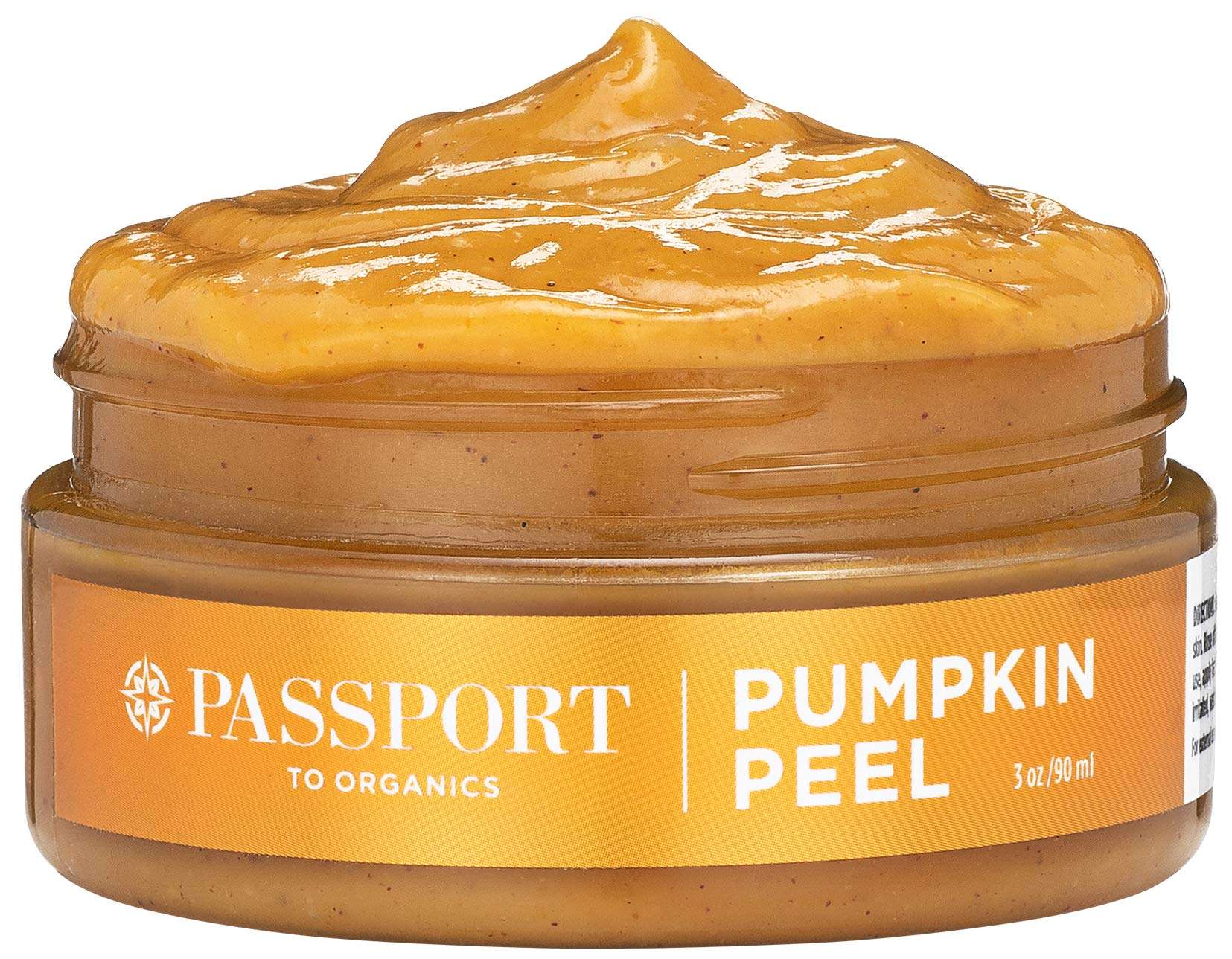 Pumpkin Peel Face Mask - Organic - Smells like fresh pumpkin - Peels, Exfoliates, Moisturizes 1