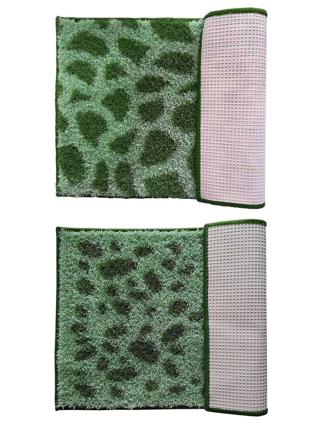 Athom Trendz Soft Anti Slip Easy Home Bath Mat, 38 X 58 Cm, Multicolour 3