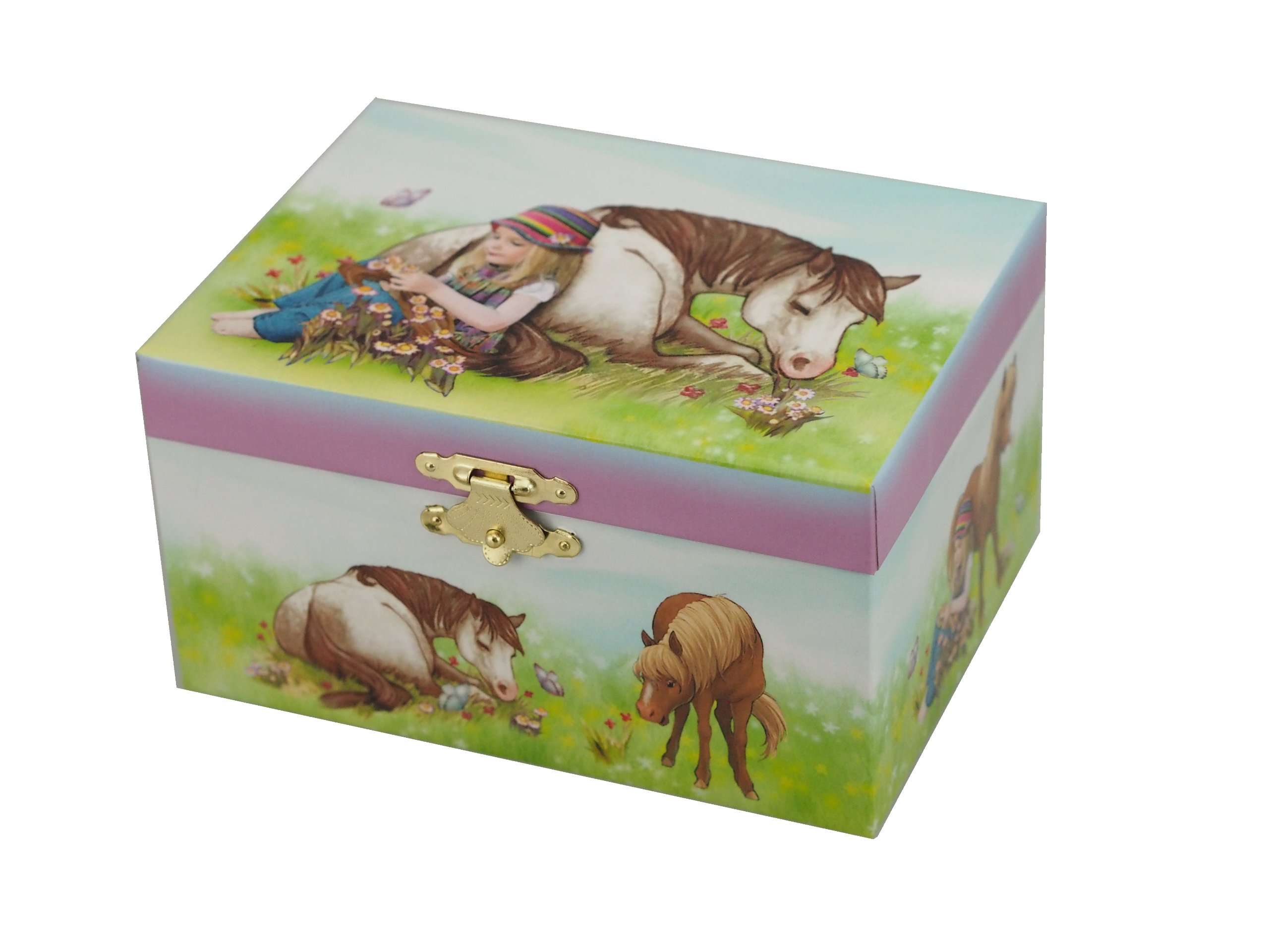 MusicBox Kingdom Jewelry Box with Horse 3