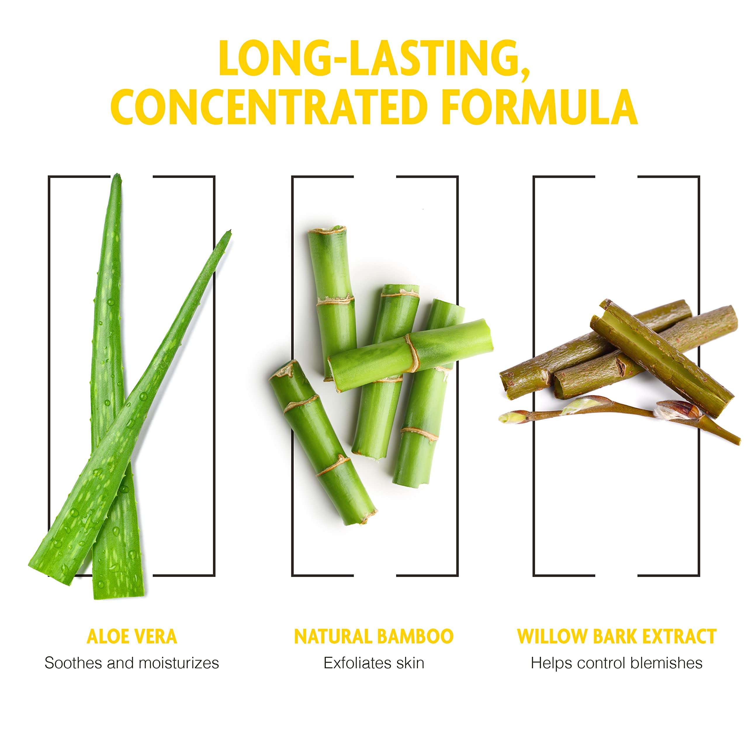 Pacific Shaving Company Bamboo Pre-Shave Scrub - Exfoliating Face Scrub & Cleanser - Daily Face Wash for Men with Aloe Vera & Willow Bark Extract - Soothes, Moisturizes & Controls Blemishes (2 Pack) 4