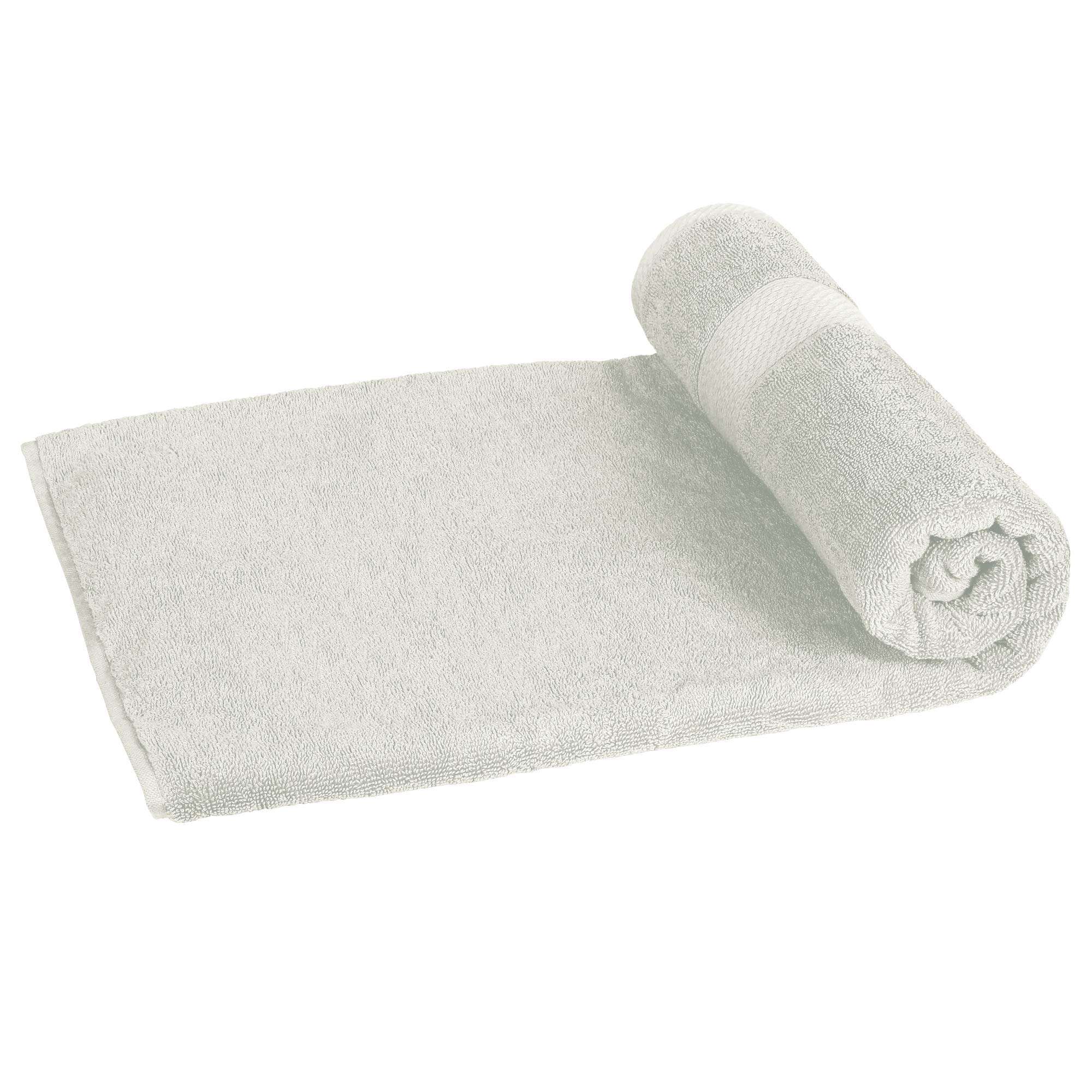 Story@Home Luxurious 600 GSM 100% Ring Spun Cotton - Quick Dry, Highly Absorbent, Antibacterial, Premium & Ultra Soft Feel Bath Towels, Perfect for Daily Use (1-Pack) (Light Grey) 3