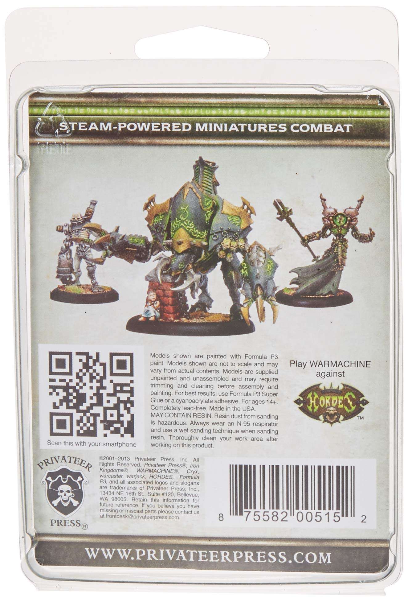Privateer Press - Warmachine - Cryx: General Gerlak Slaughterborn Model Kit 2