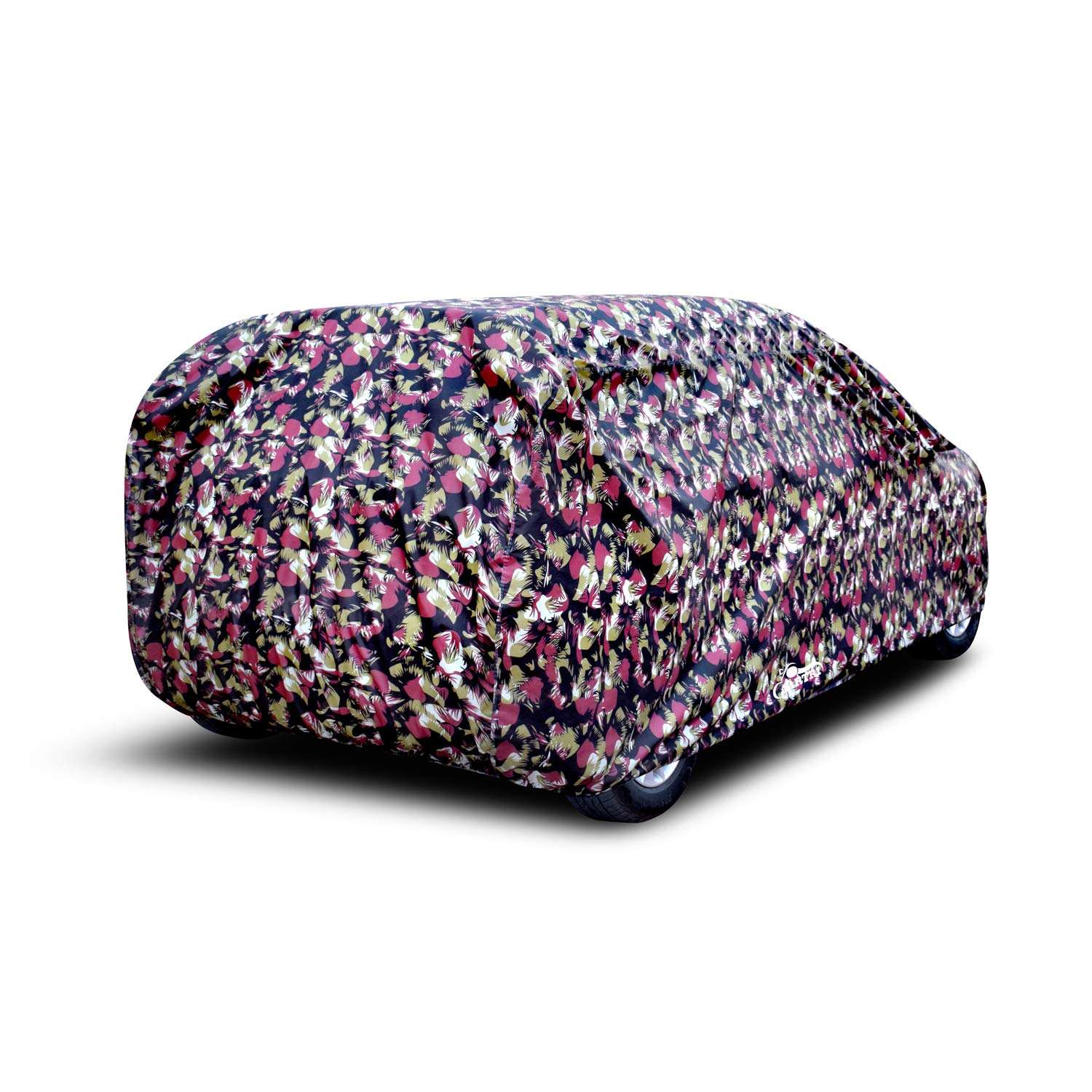 DREAM STORE - Water Resistant - dust Proof - car Body Cover for Compatible with Fiat Punto car Cover - Water Resistant UV Proof - car Body Cover (Military Without Mirror) 5