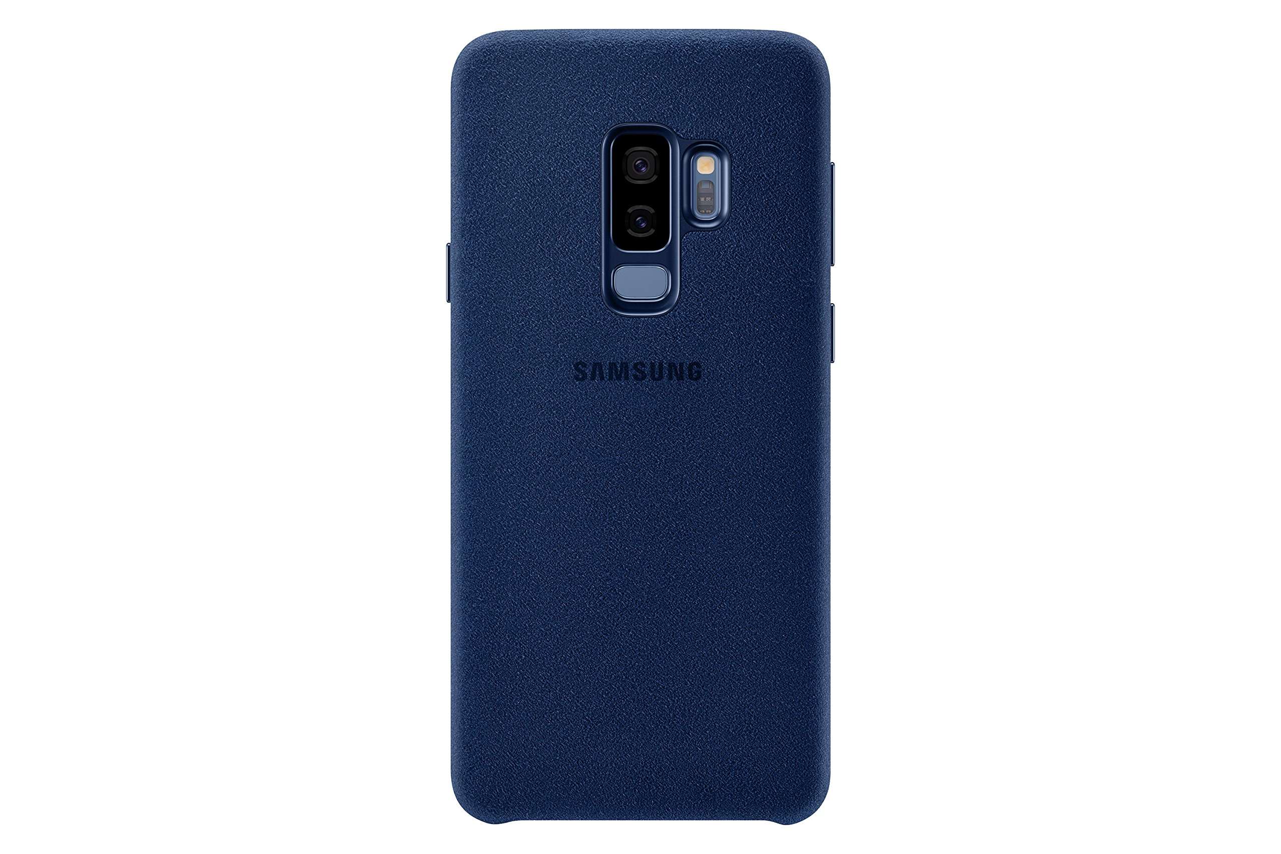 Samsung Galaxy S9+ Alcantara Case, Blue 1