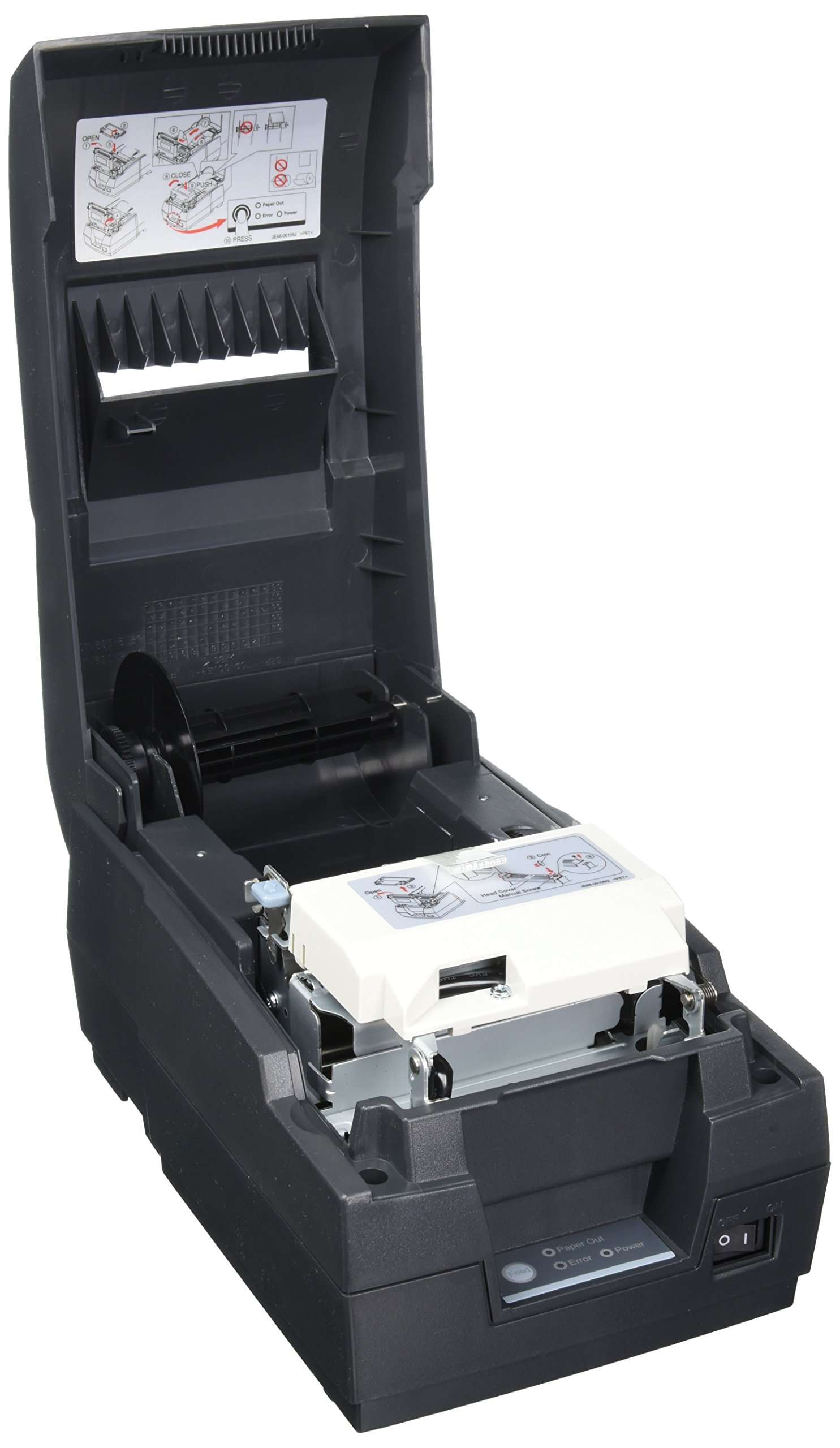 Samsung Kps SRP270D Impact Receipt Printer Serial Gray Ac Jtu 4