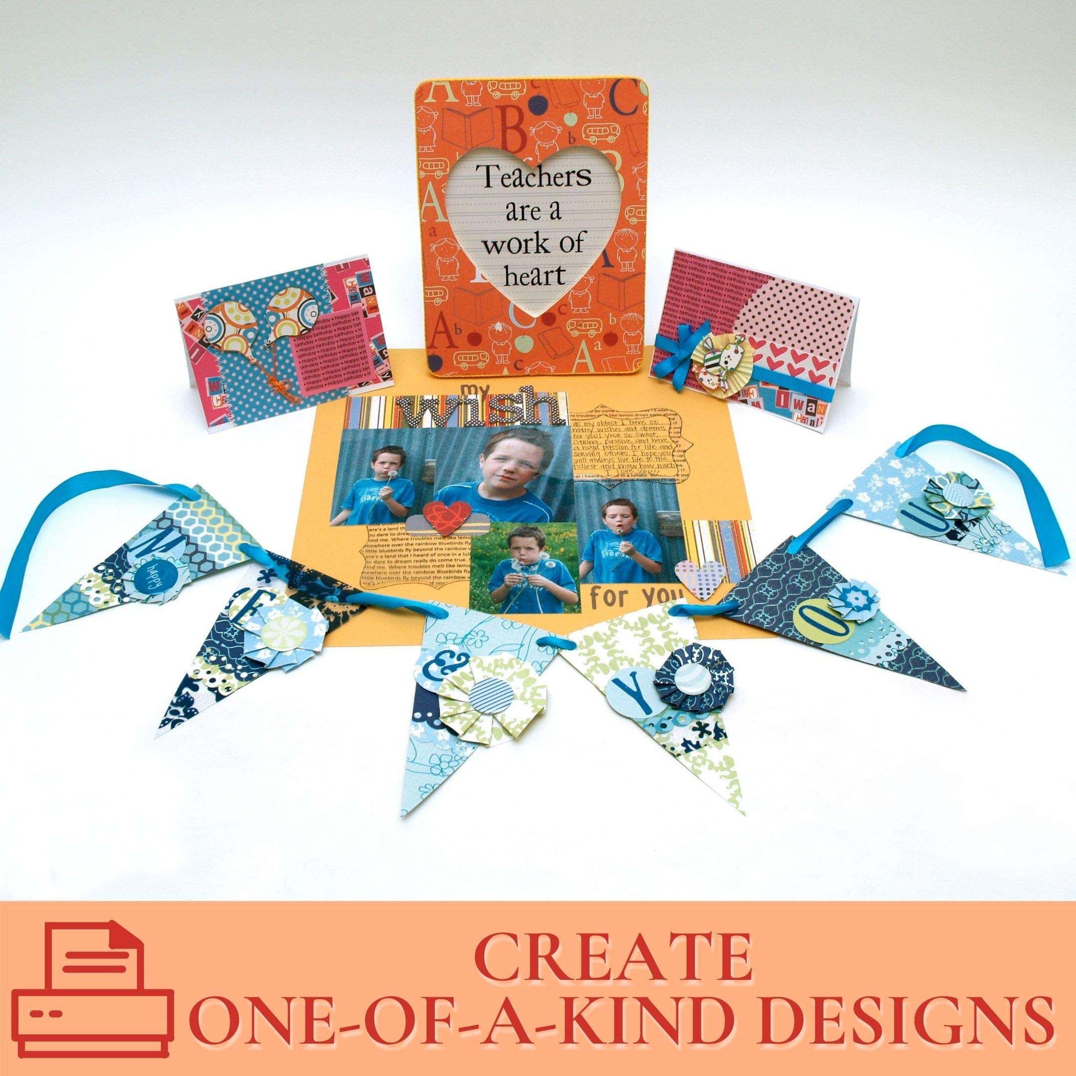 Grafix Computer Adhesive Backed 8.5 x 11” Matte, Pack of 6 – Self-Stick Printable Film for Creating Custom Journals, Stickers, Photos, Jewelry and More, Ink Jet Printers Only, 8.5" x 11" 5