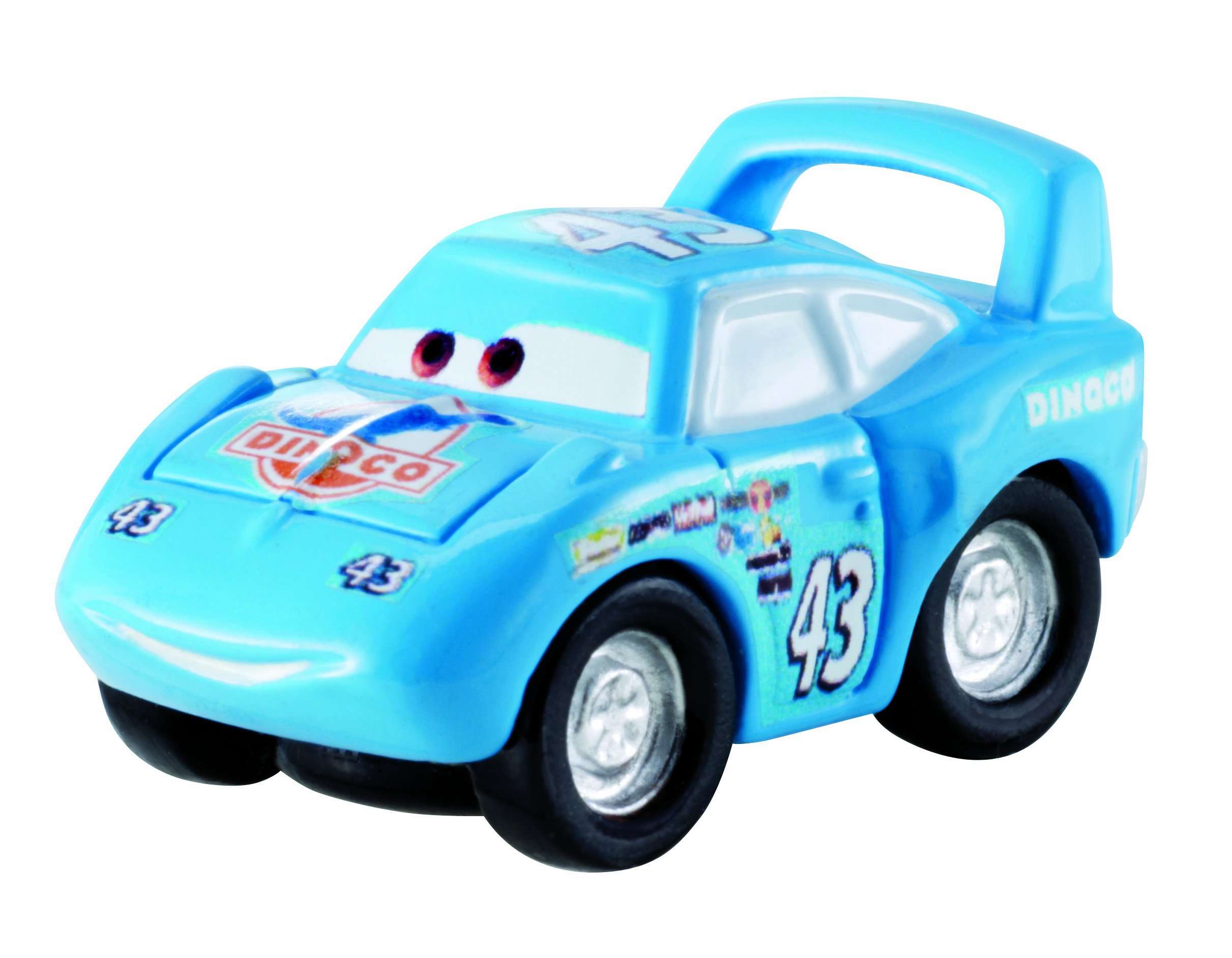 Disney Cars Toys Micro Drifters Cars, 4-Pack 4