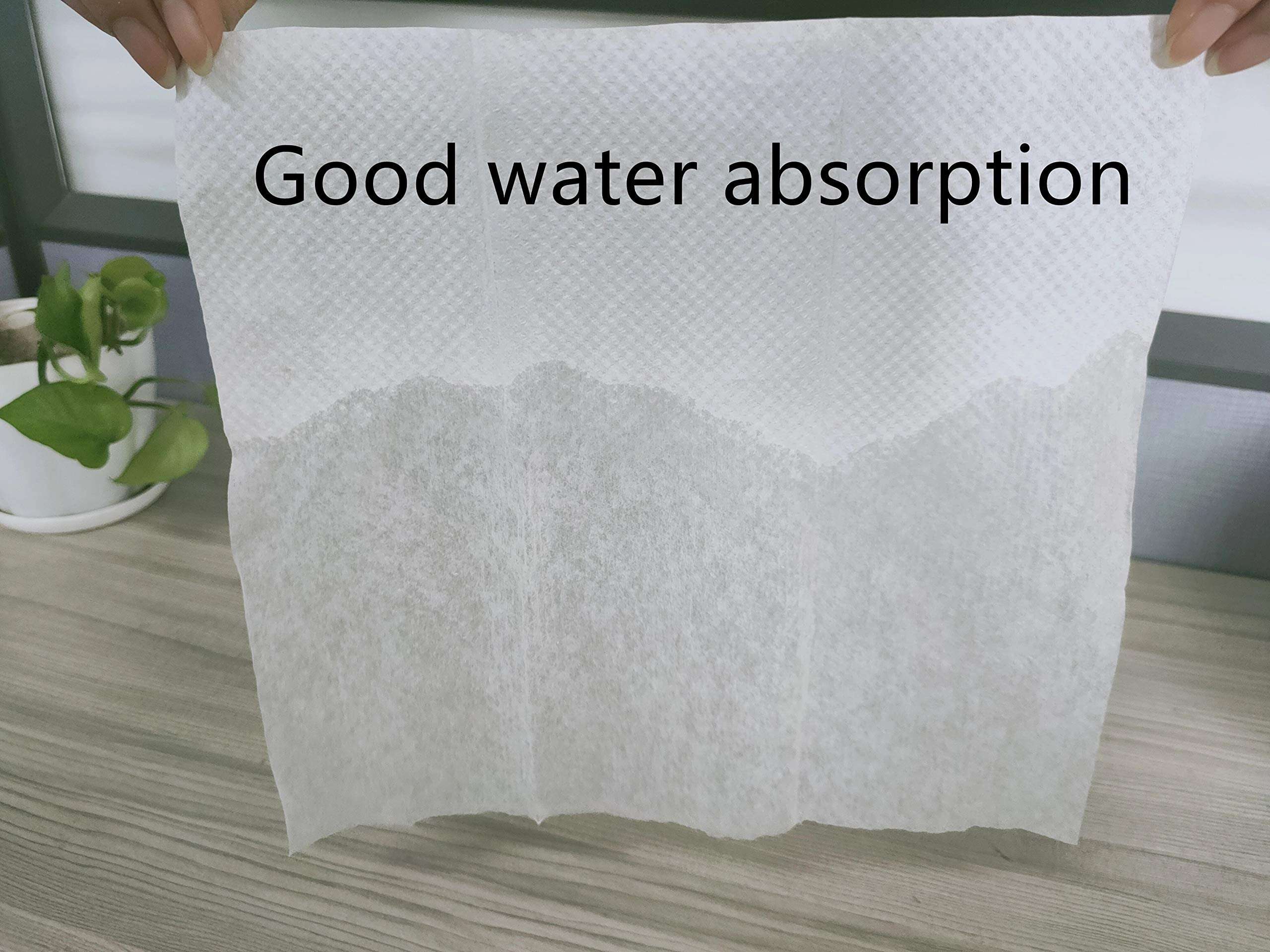 Carepure Multi Fold Hand Towel Tissue Paper Napkin | Fast-Drying Absorbency Pockets | White Paper - 3900 Pieces -30 Packet 6