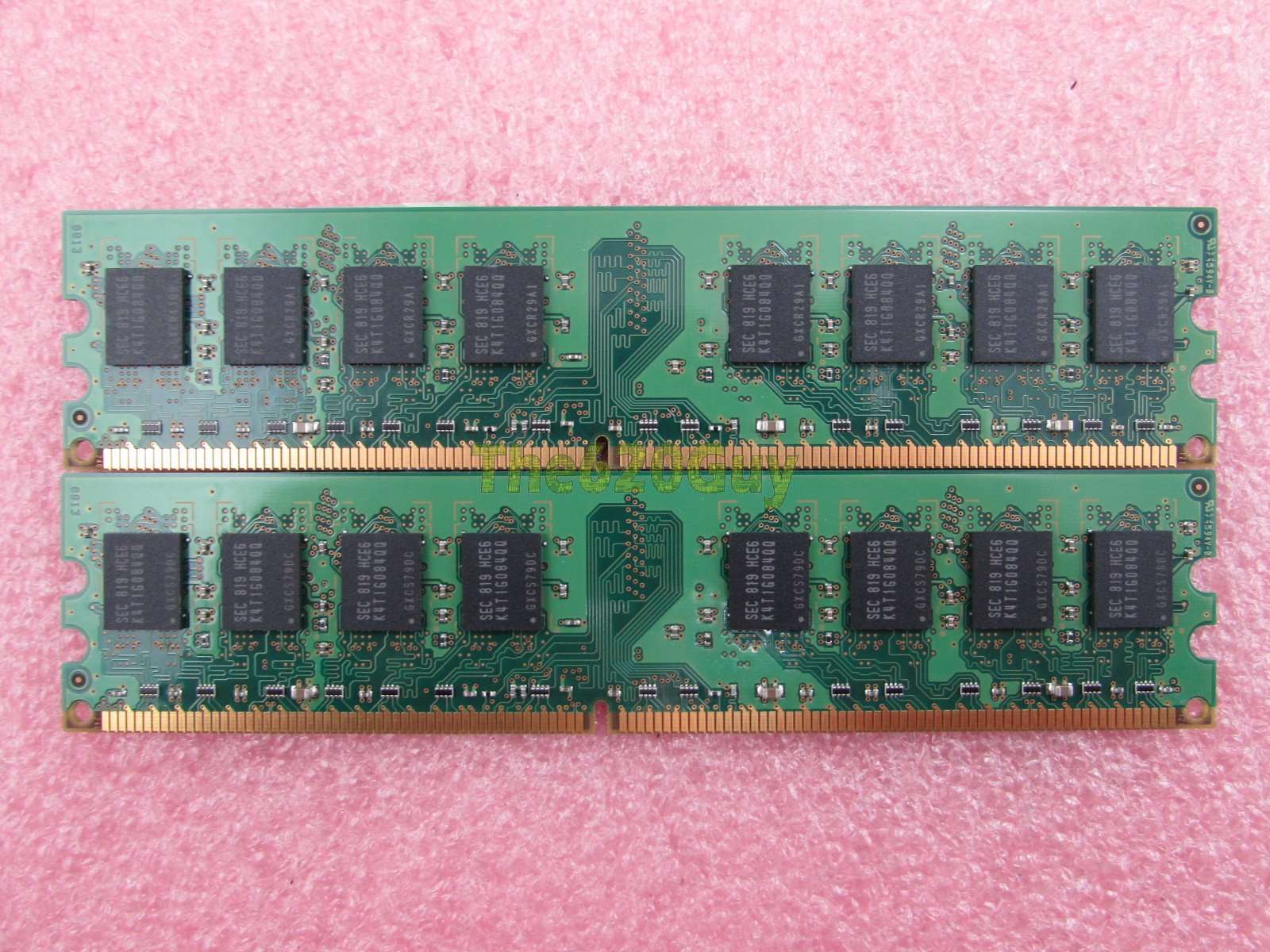 Samsung M378T5663QZ3-CE6 4GB 2 x 2GB PC2-5300U DDR2 667 CL5 Desktop Memory Kit 3