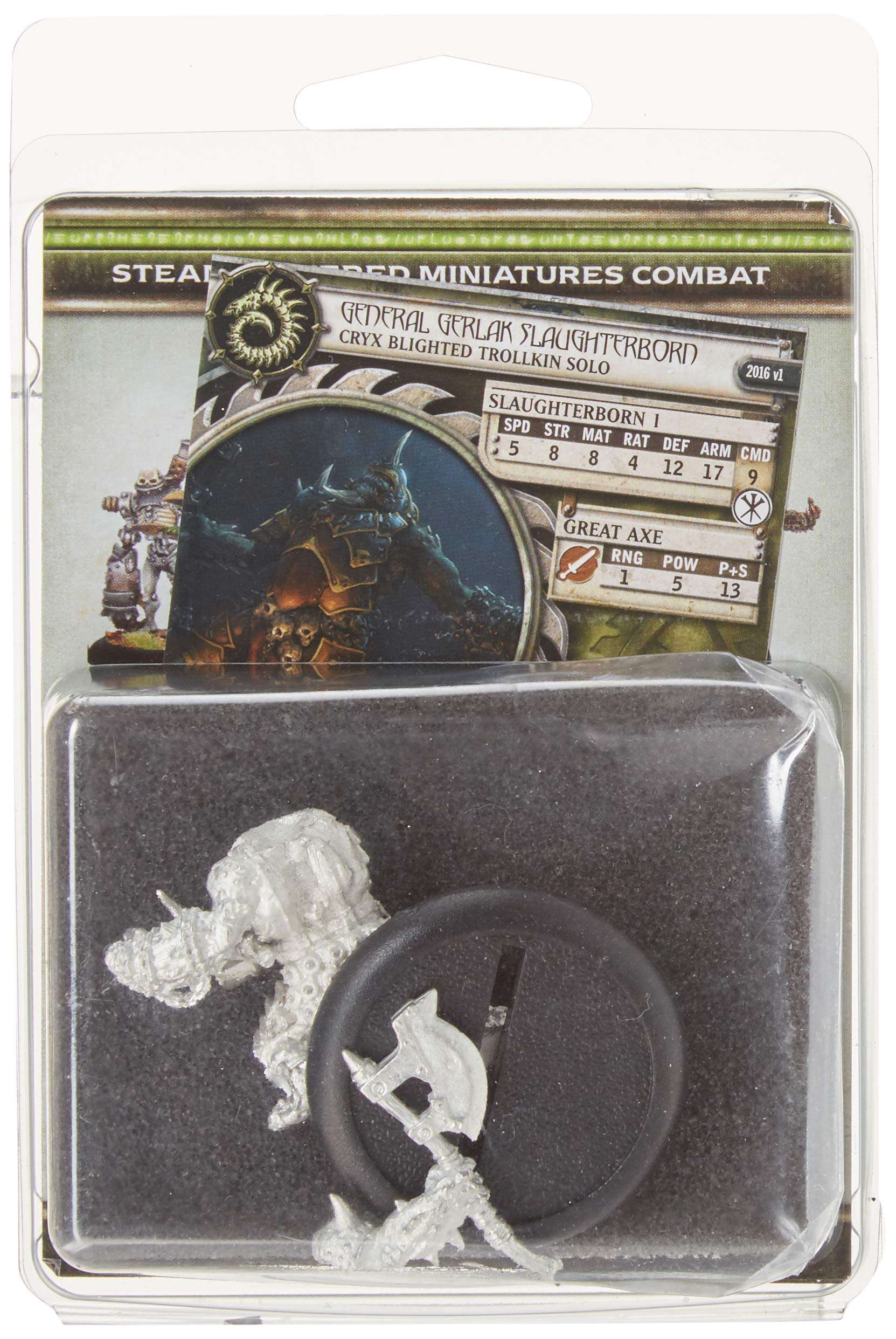 Privateer Press - Warmachine - Cryx: General Gerlak Slaughterborn Model Kit 1