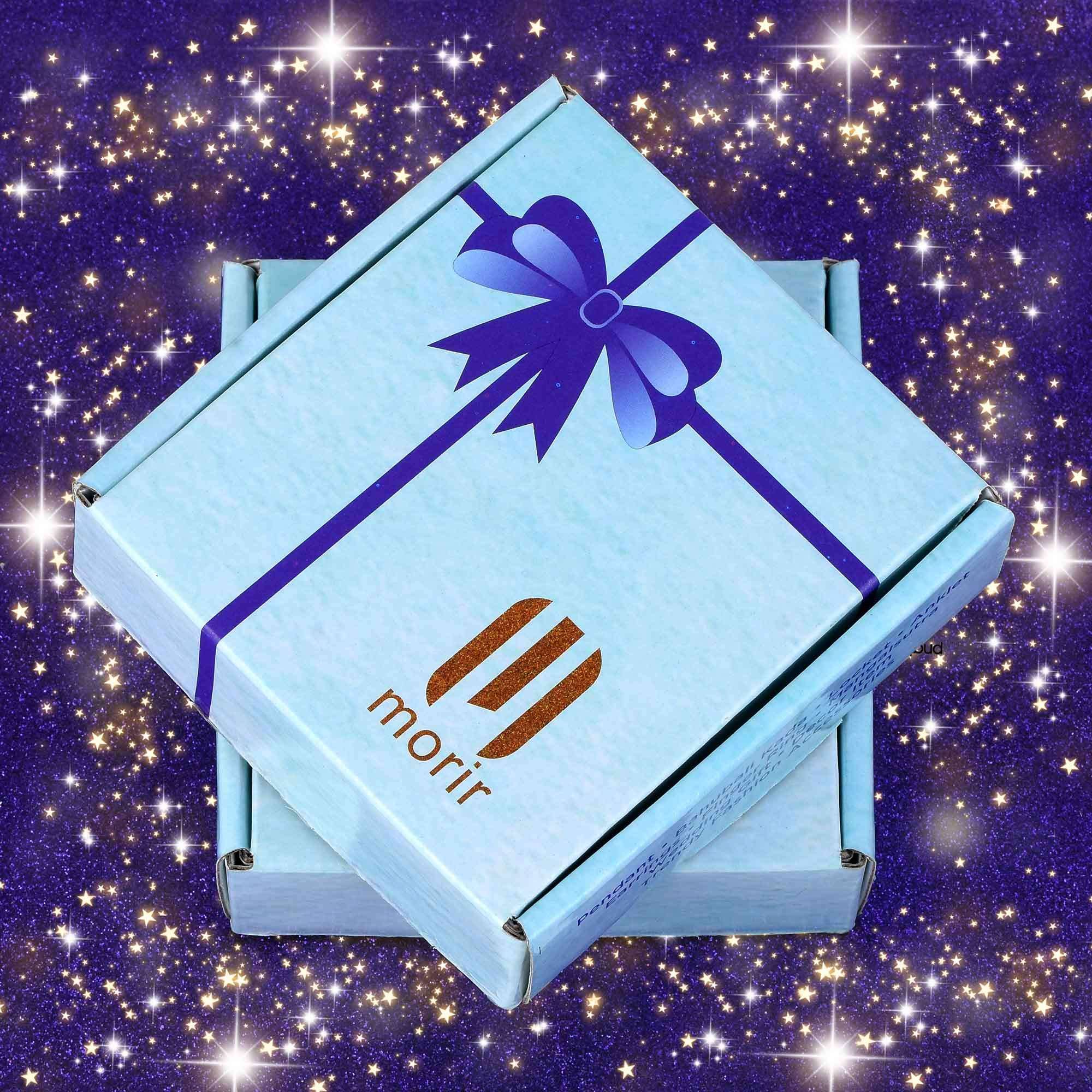 Morir Handmade Dark Blue Murano Glass Turkish Evil Eye Bead Protection Nazar Stackable Bracelet Evil Eyes Jewelry for Men Women Girls Family Friends 6