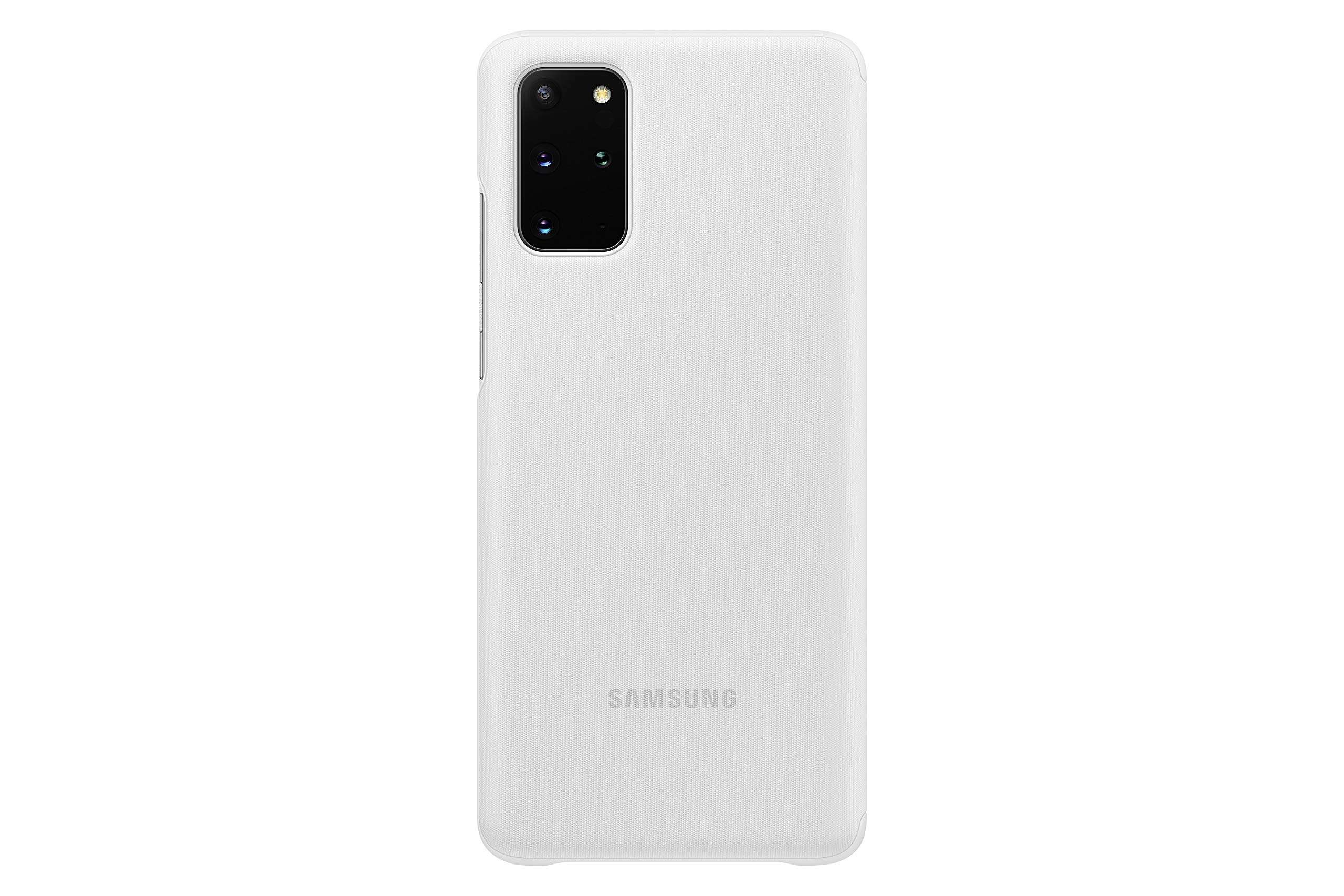 Samsung Galaxy S20+ Plus Case, S-View Flip Cover - White (US Version with Warranty) (EF-ZG985CWEGUS) 3