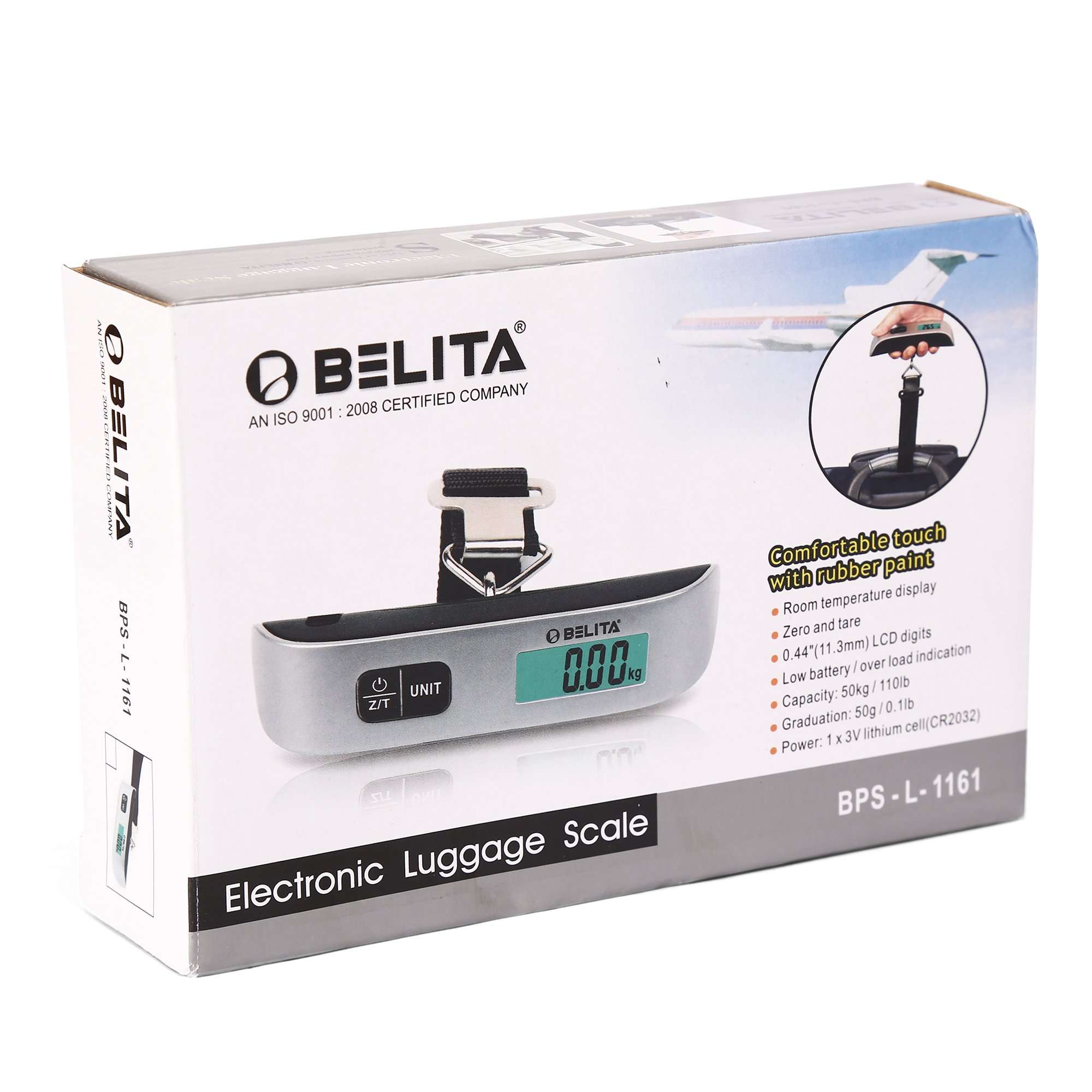 Belita Silver Luggage Scale (BPS-1161) 5