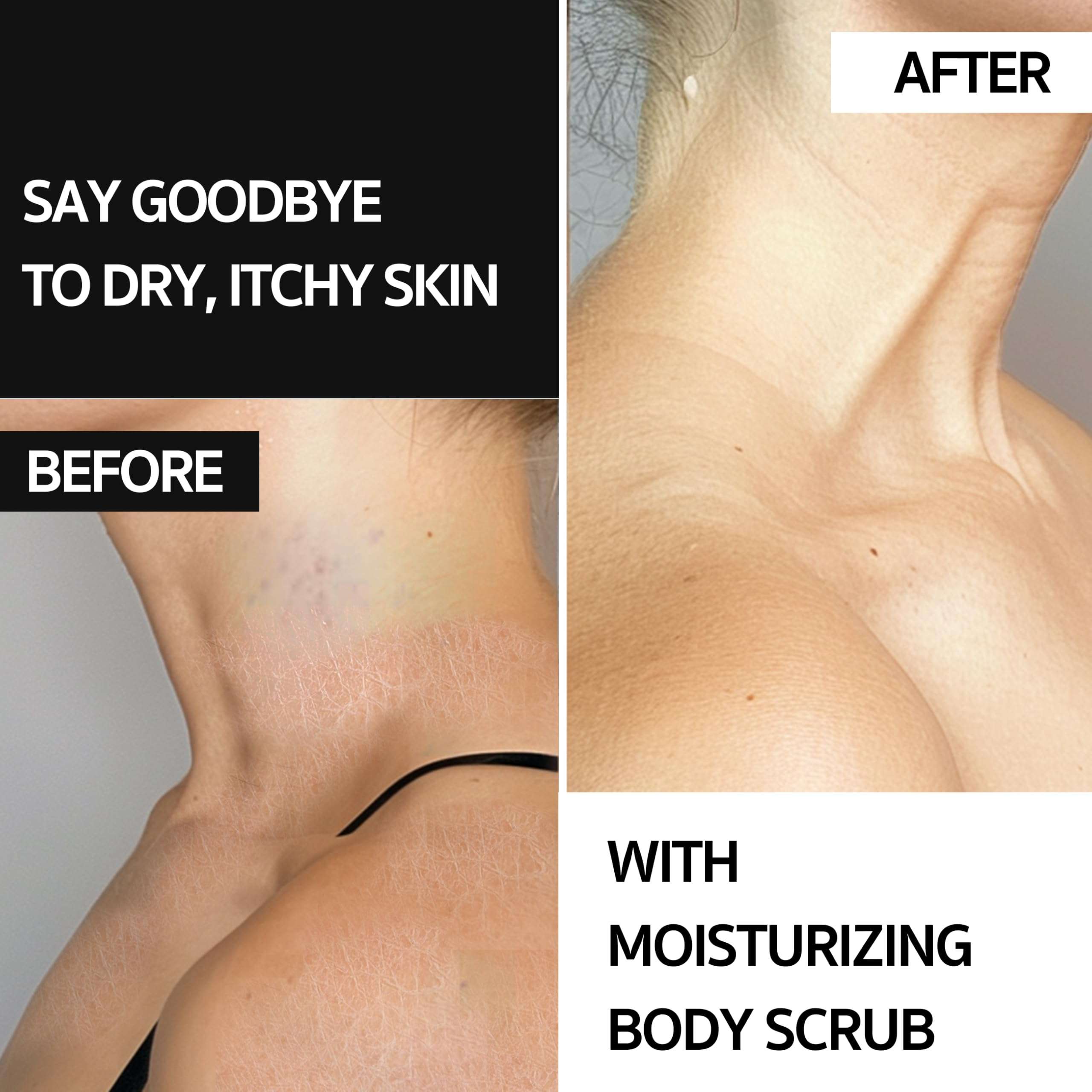 Bonblissity Body Polish, 8oz. - Mango Sorbet Scented Body Scrub Exfoliator for Women, Exfoliating Sugar Scrub To Lotion Moisturizer, Gentle Exfoliant for Dry and Sensitive Skin, Handmade in USA 6