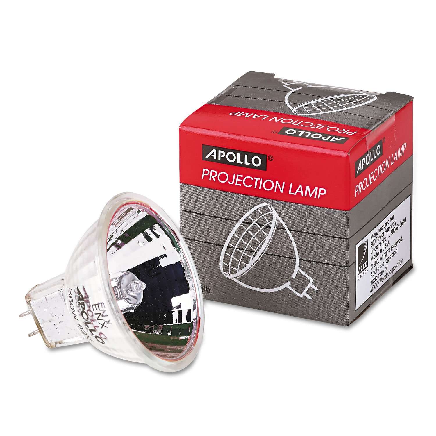New-Apollo AENX - Bulb for Apolloeclipse/Concept/3M/Elmo/Buhl/Da-lite and Dukane Products, 82V - APOAENX 1