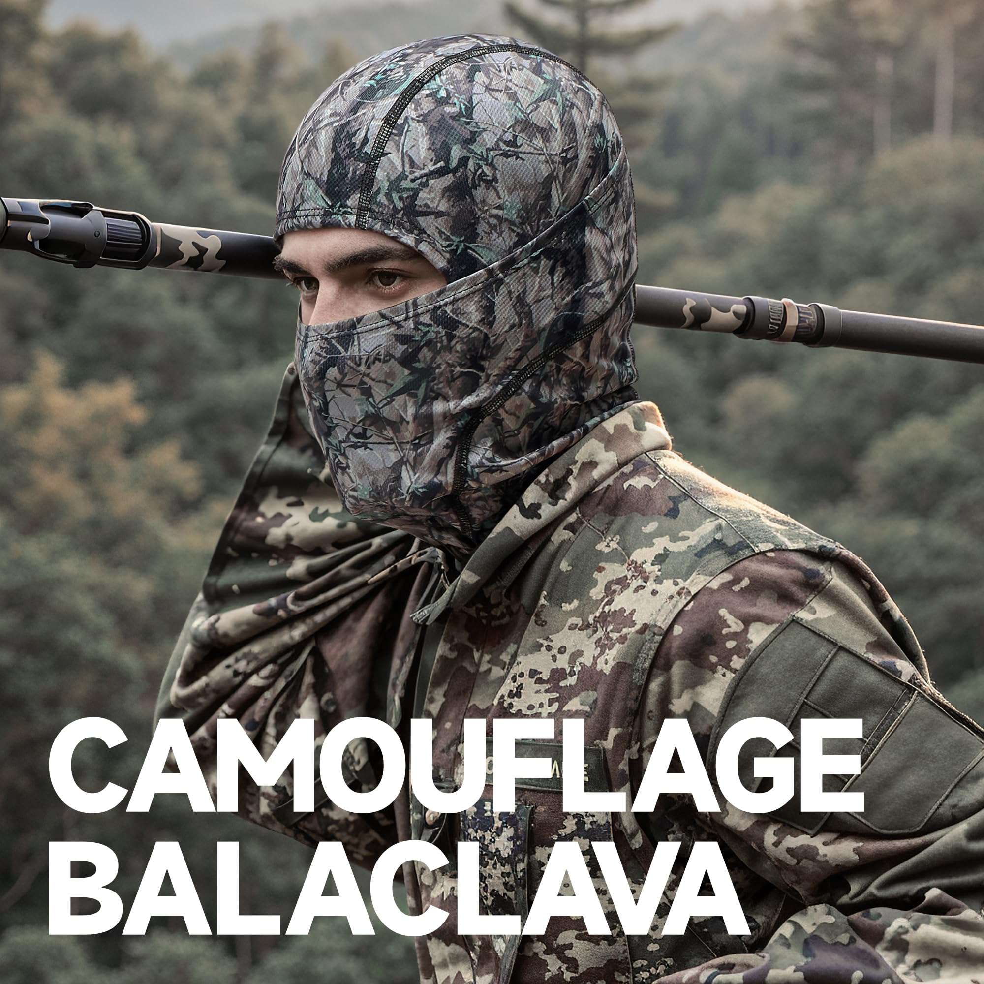 Balaclava Ski Mask 3 Pieces Full Face Cover for Men and Women Breathable Full Face Mask for Skiing Outdoor Sports 6