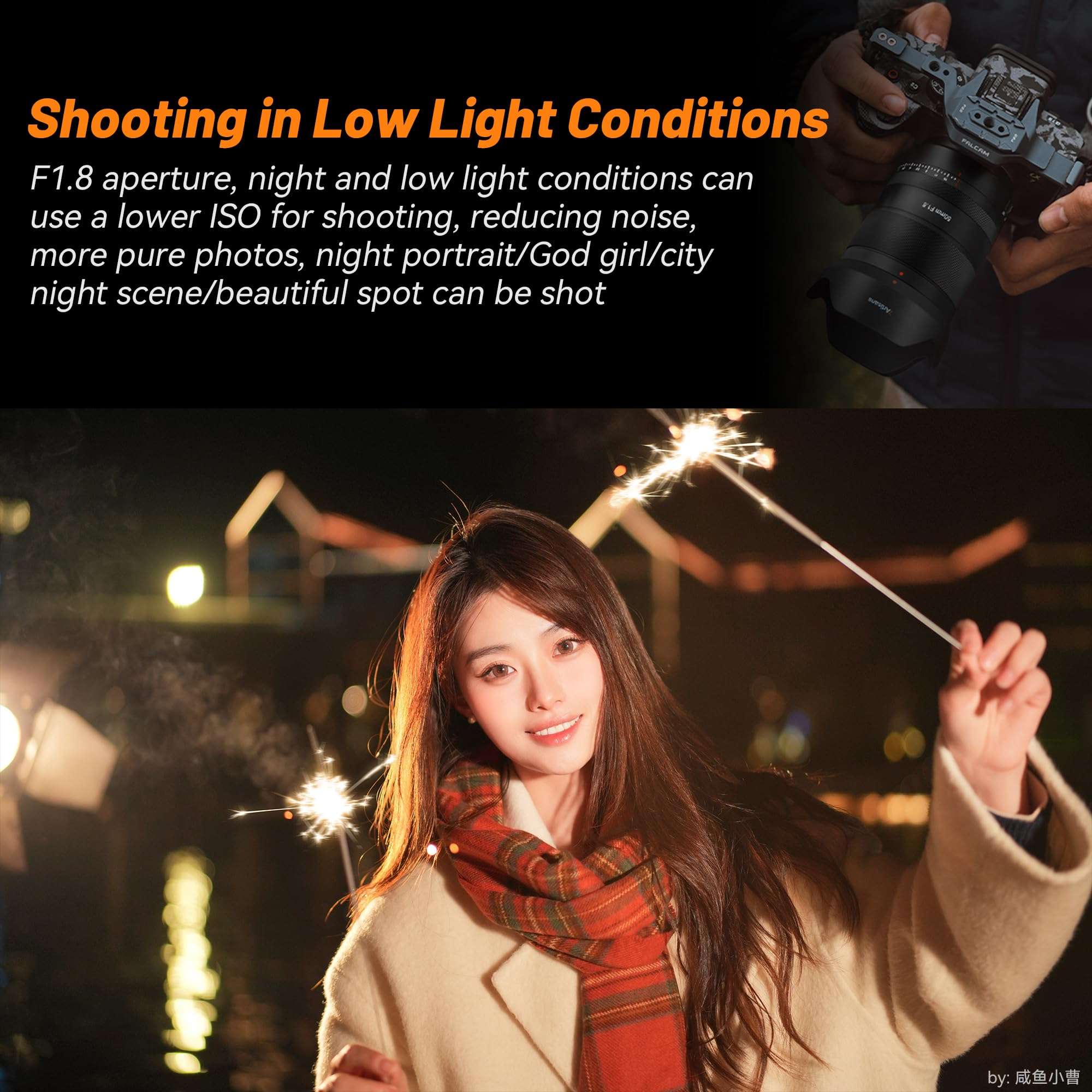 7artisans AutoFocus 50mm F1.8 Full Frame Lens,F1.8 Large Aperture,Support Automatic/Manual Aperture and Face/Eye Recognition,Compatible for Leica/Panasonic/Sigma L S1,S5,S9 Serise,Black 6