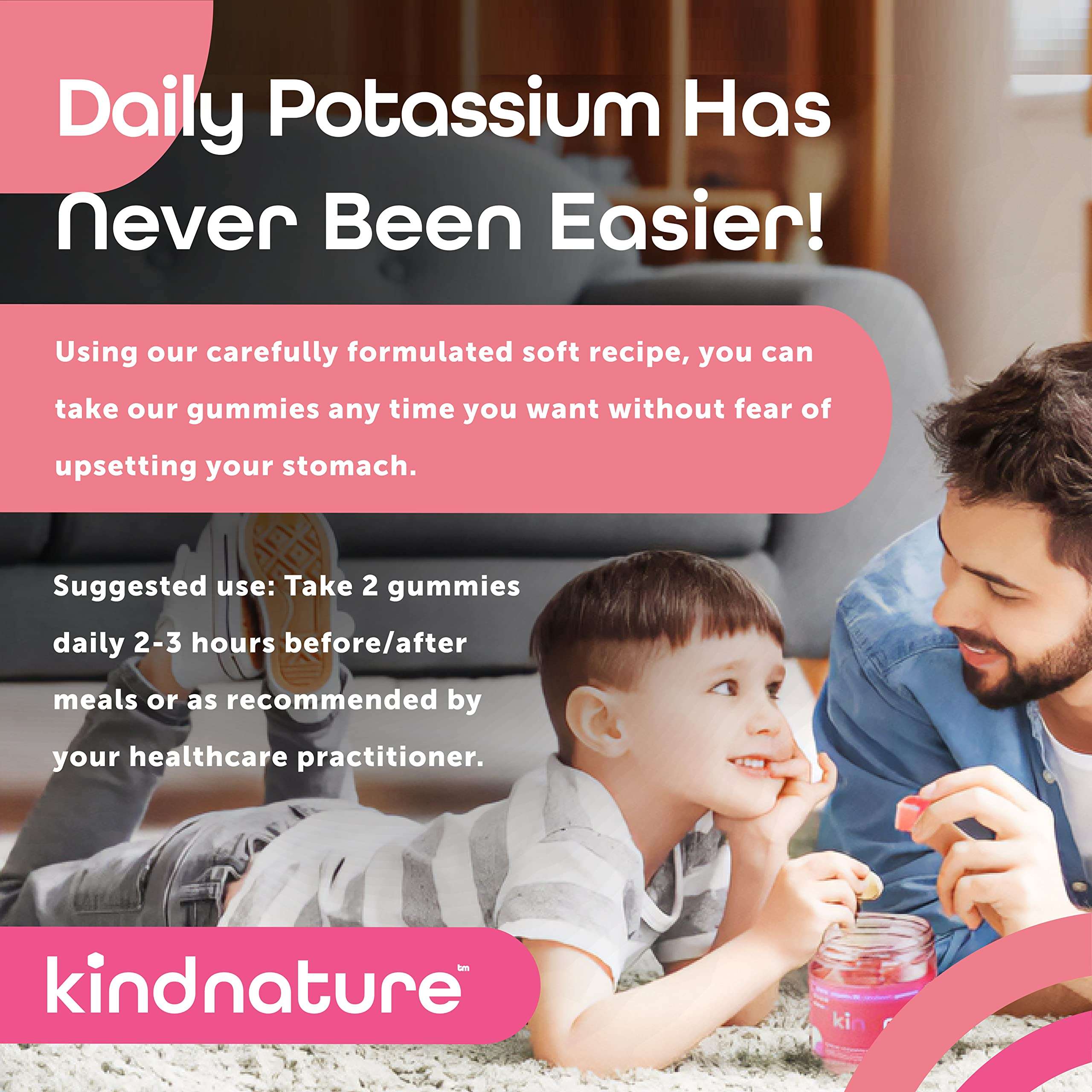 Kind Nature Potassium & GOJOY Naturals Focus Bundle - Nutritional Support for Kids & Adults - Vegan & Gluten-Free 5