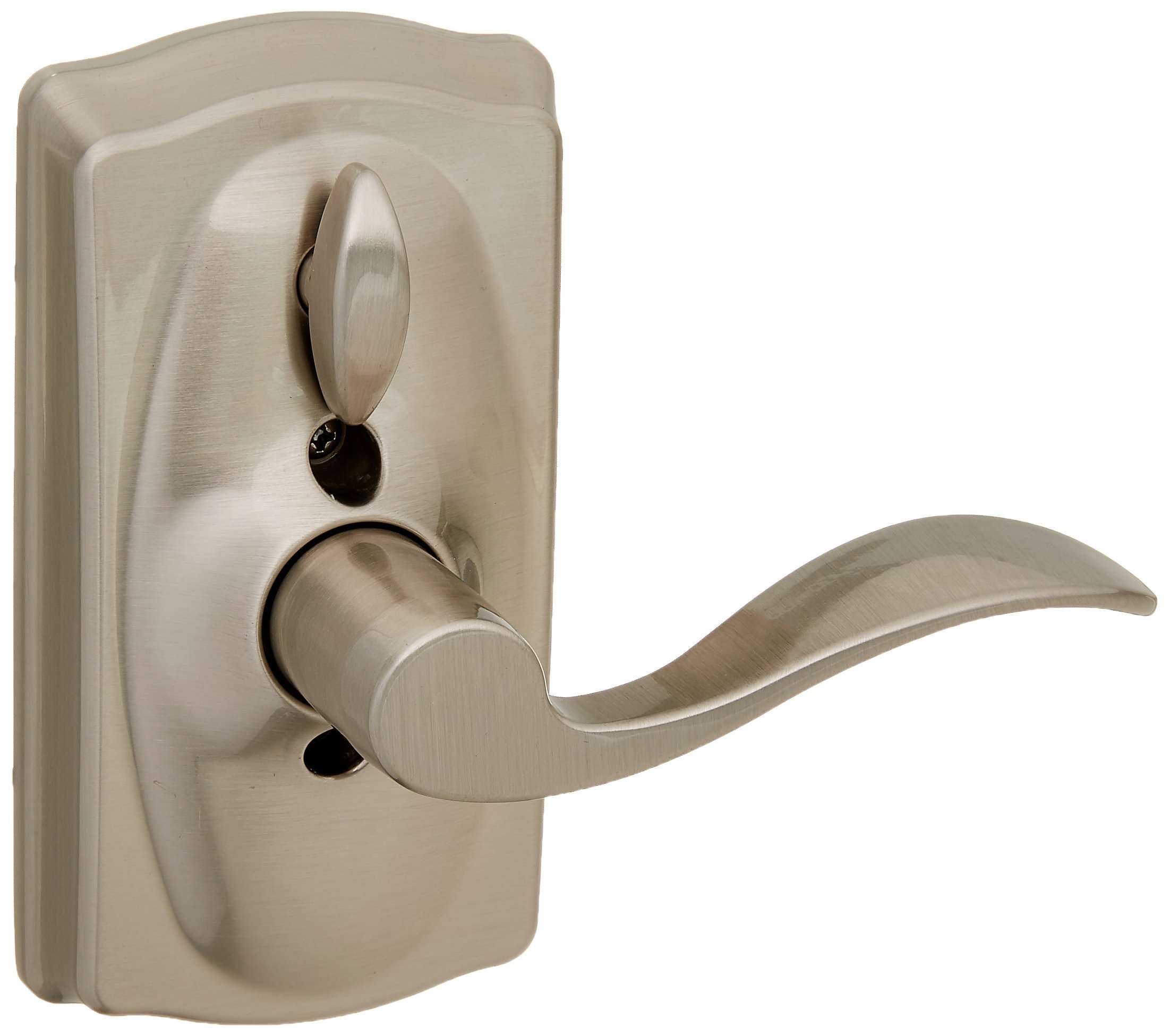 Schlage Lock Company FE595CAM619ACC Camelot Keypad with Accent Lever, Satin Nickel 2