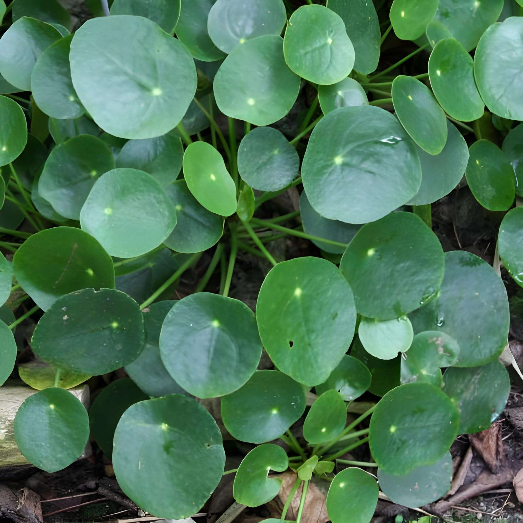 Chinese Money Live Plant, Air Purifier Best Plant For Indoor With Pot (Pack Of1) 5