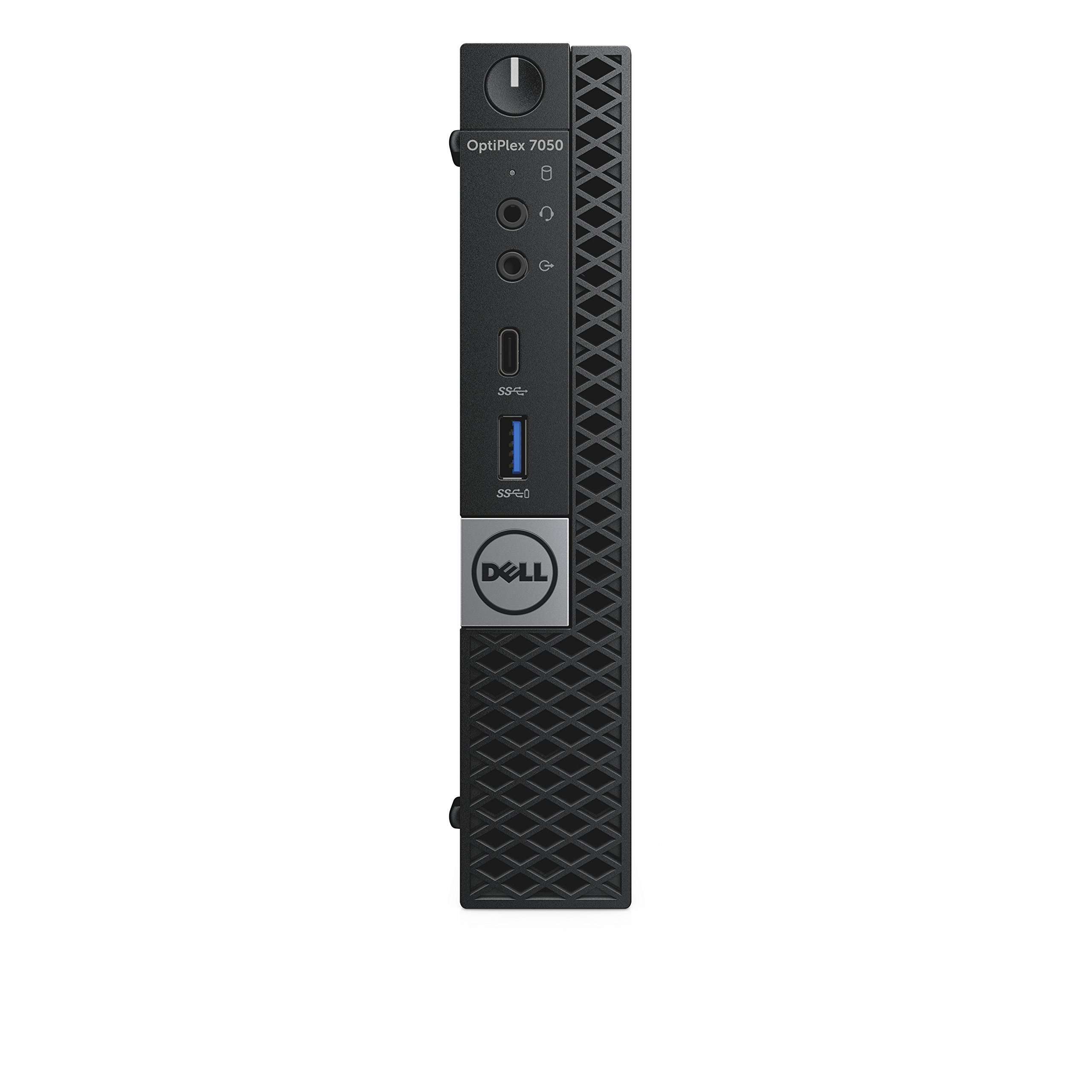 Dell OptiPlex 7050 Micro Computer, Intel Quad Core i5-6600 up to 3.9GHz, 16G DDR4, 256G SSD, Windows 10 Pro 64 Bit-Multi-Language Supports English/Spanish/French(Renewed) 3