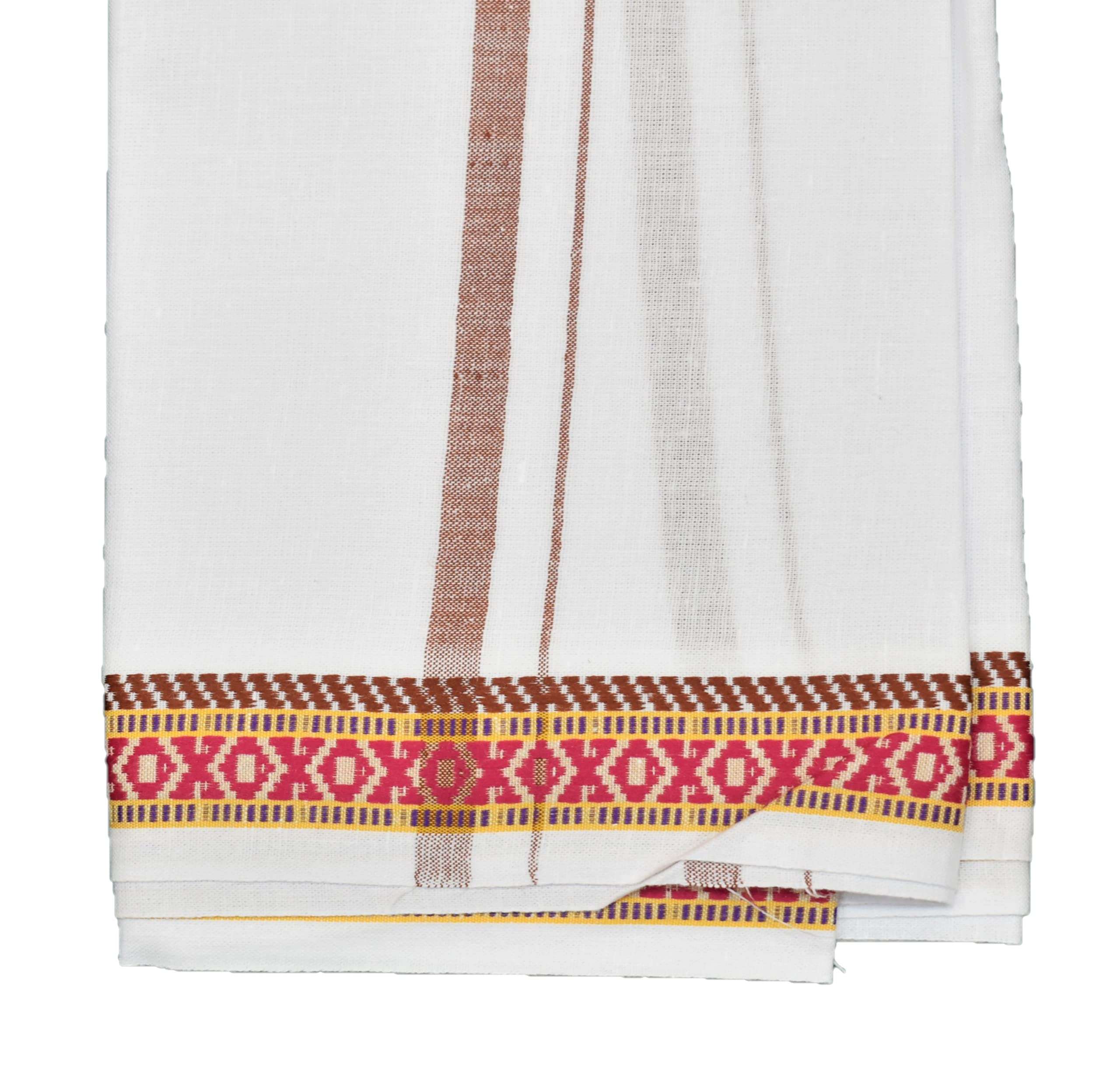 shyam handloom and Face Towels/AngVastram/Gamcha (Red) 6