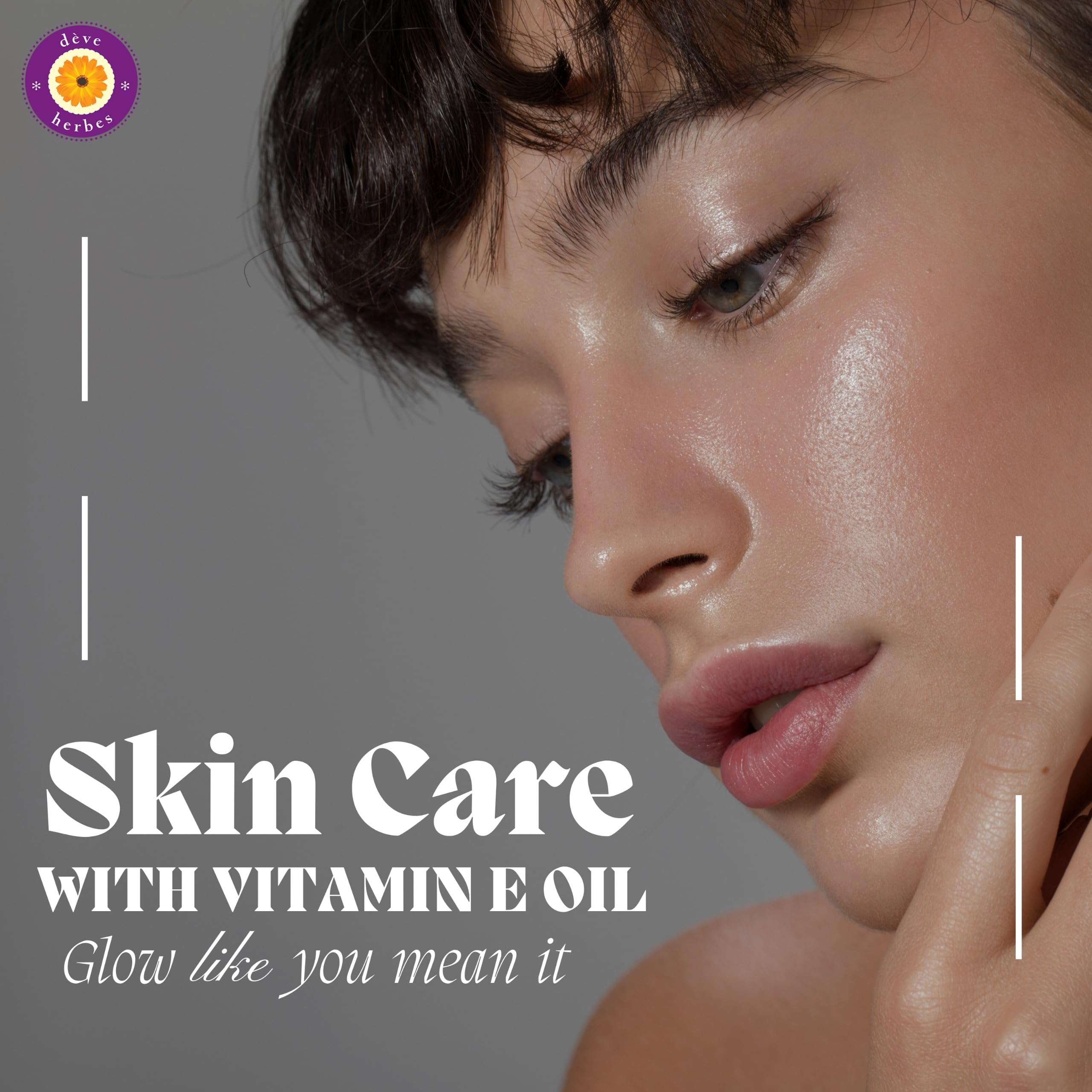 Dev Herbes Pure Vitamin E Oil Natural Therapeutic Grade 15ml (0.50 Ounce) 3