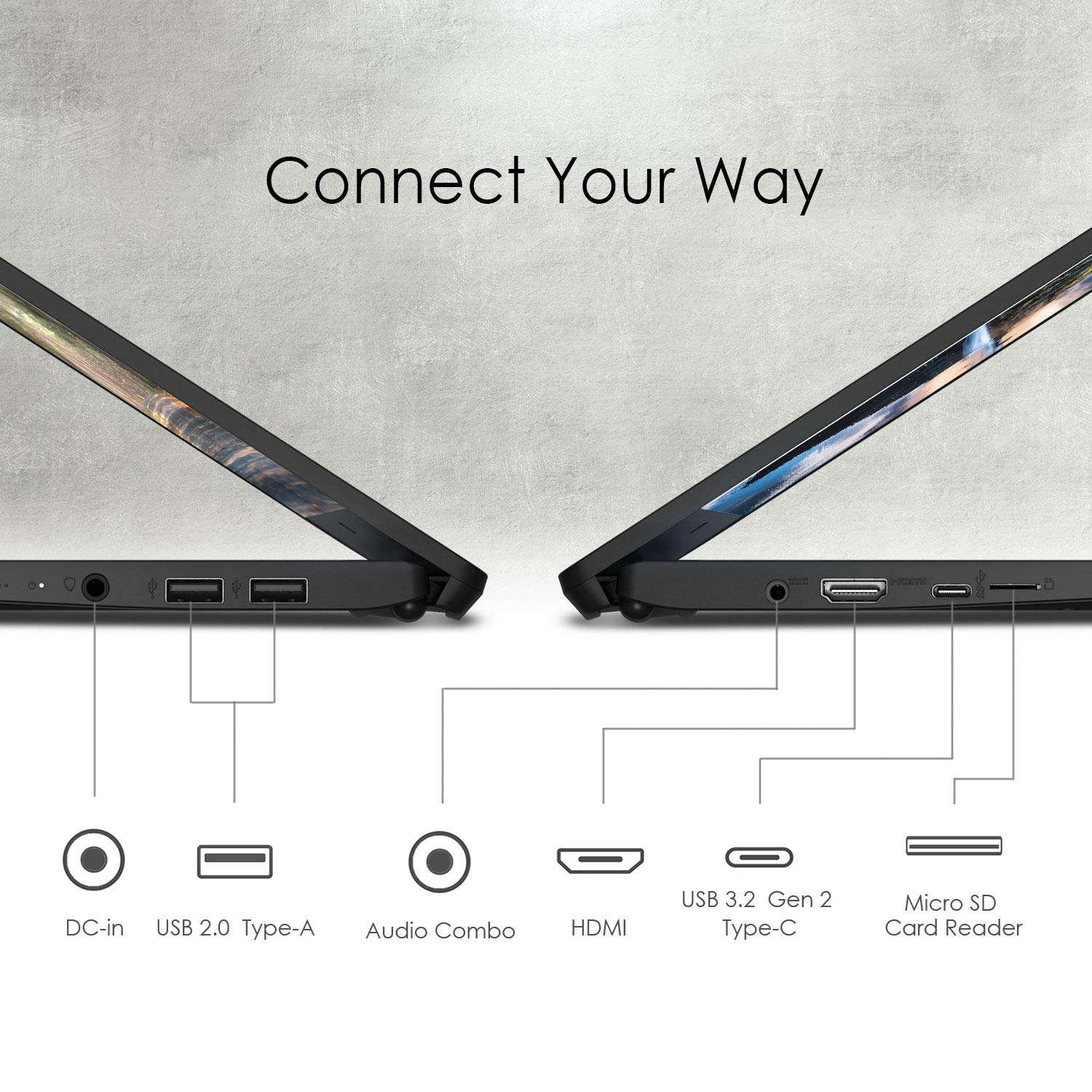 MSI Modern 14 Professional Laptop: 14" IPS-Level Thin Bezel Display, Intel Core i7-10510U, NVIDIA GeForce MX330, 8GB RAM, 512GB NVMe SSD, Win10 PRO, Carbon Gray (B10RASW-078) 2