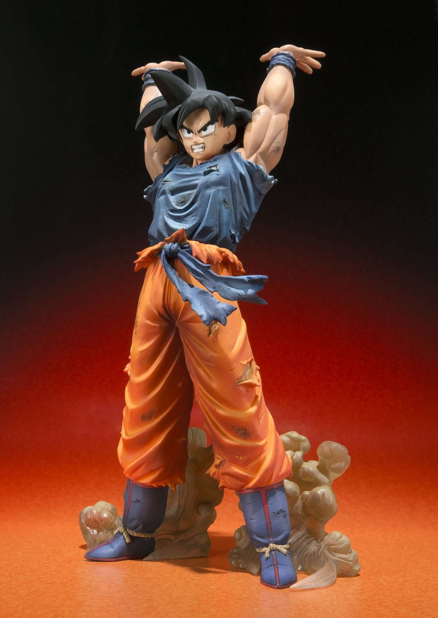 TAMASHII NATIONS Bandai FiguartsZero Son Goku Spirit Bomb Ver Dragon Ball Z Action Figure 2