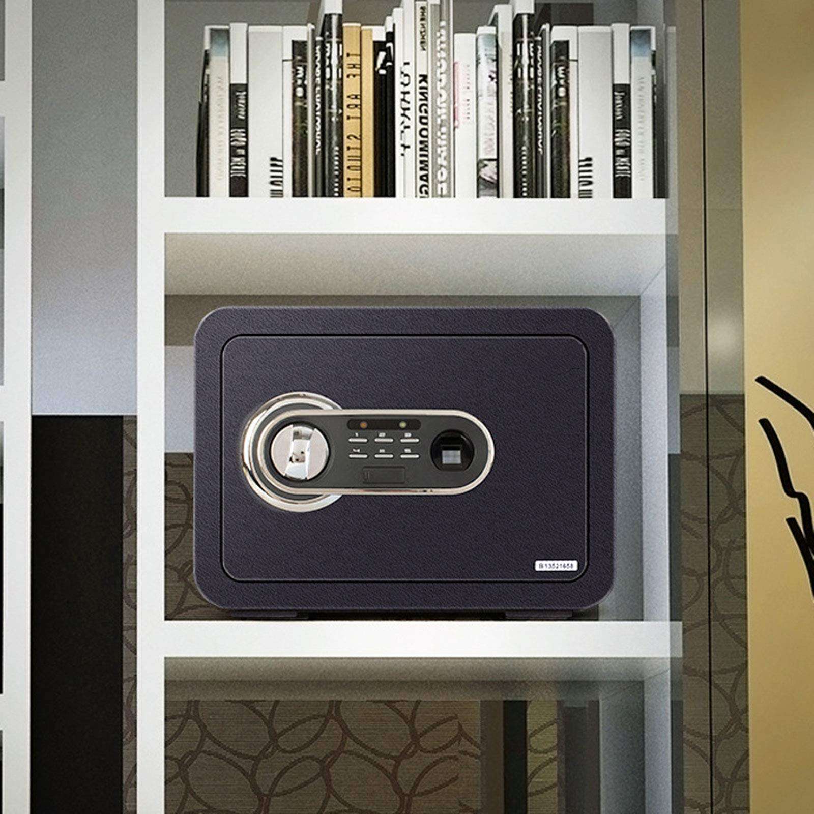 Biometric Fingerprint Safe Digital Electronic Security Safe Box for Home,Office,Hotel, More Storage Space, Built-in Alarm 6