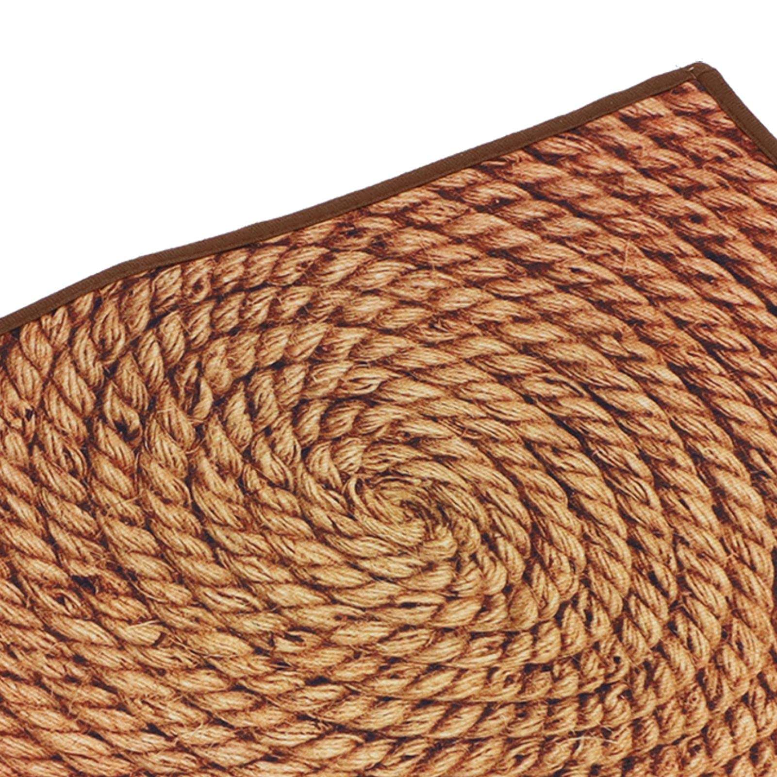 Indoor Carpet, Non Slip Absorbent Bath Rug Good Air Permeability Wear Resistant Soft Comfortable Fabric for Bedroom for Kitchen for Bathroom 4