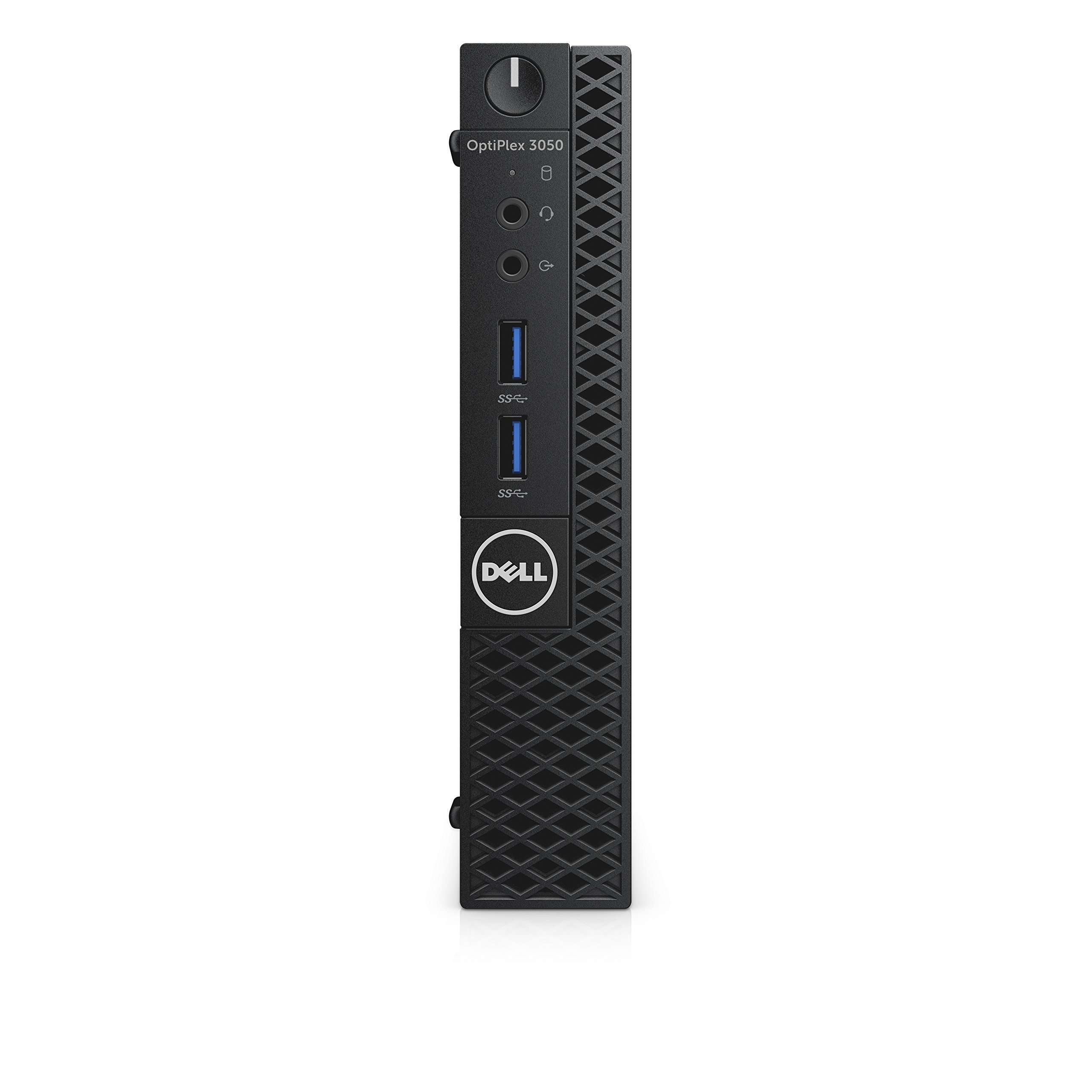 Dell 3050 Micro Form Factor Desktop Computer, Intel Core i5-7500T, 4GB DDR4, 500GB Hard Drive, Windows 10 Pro (Renewed) 1