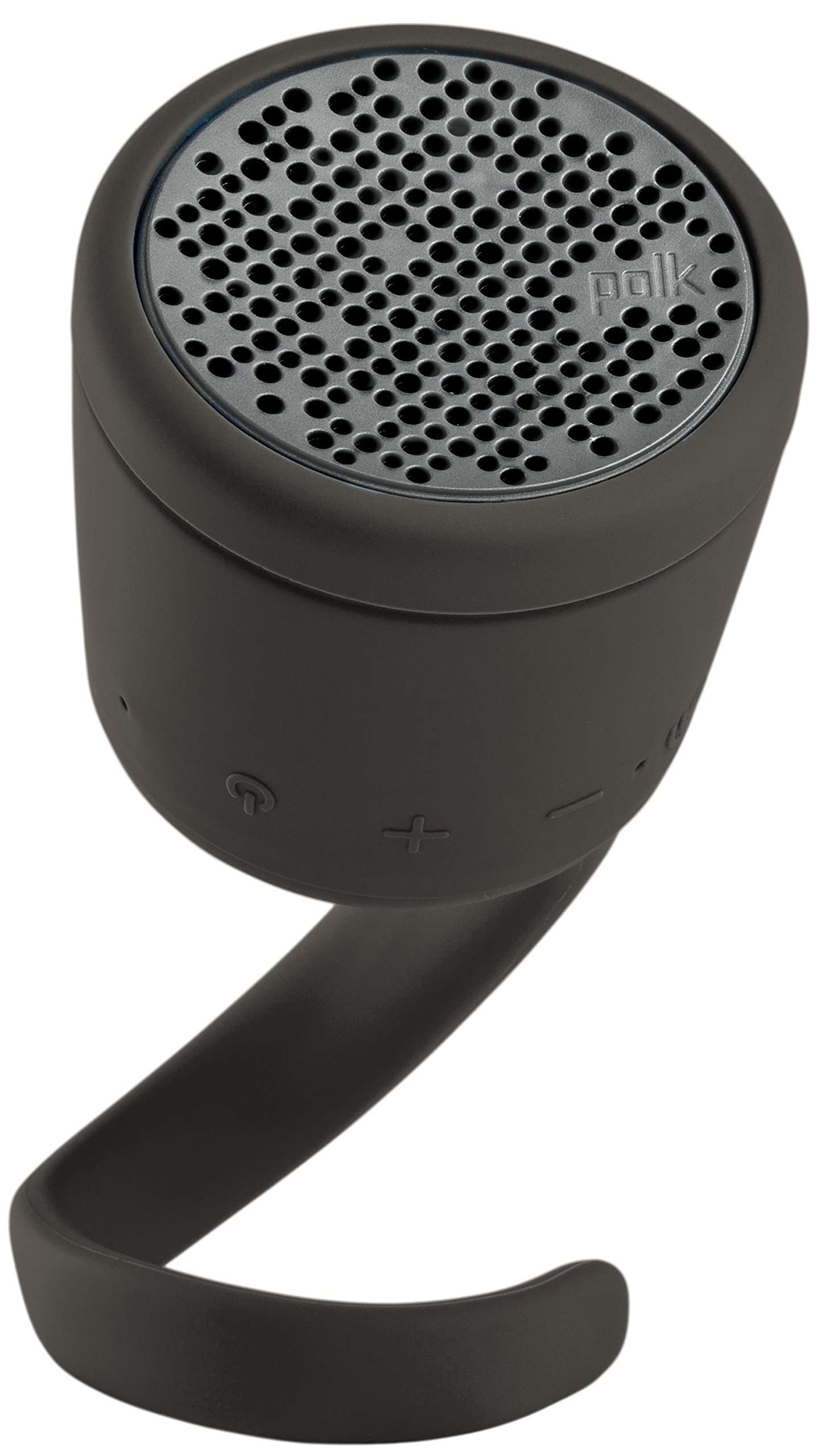 Polk Audio Boom SMNBK-A Swimmer Duo - Dirt, Shock, Waterproof Bluetooth Speaker with Stereo Pairing (Black) 1