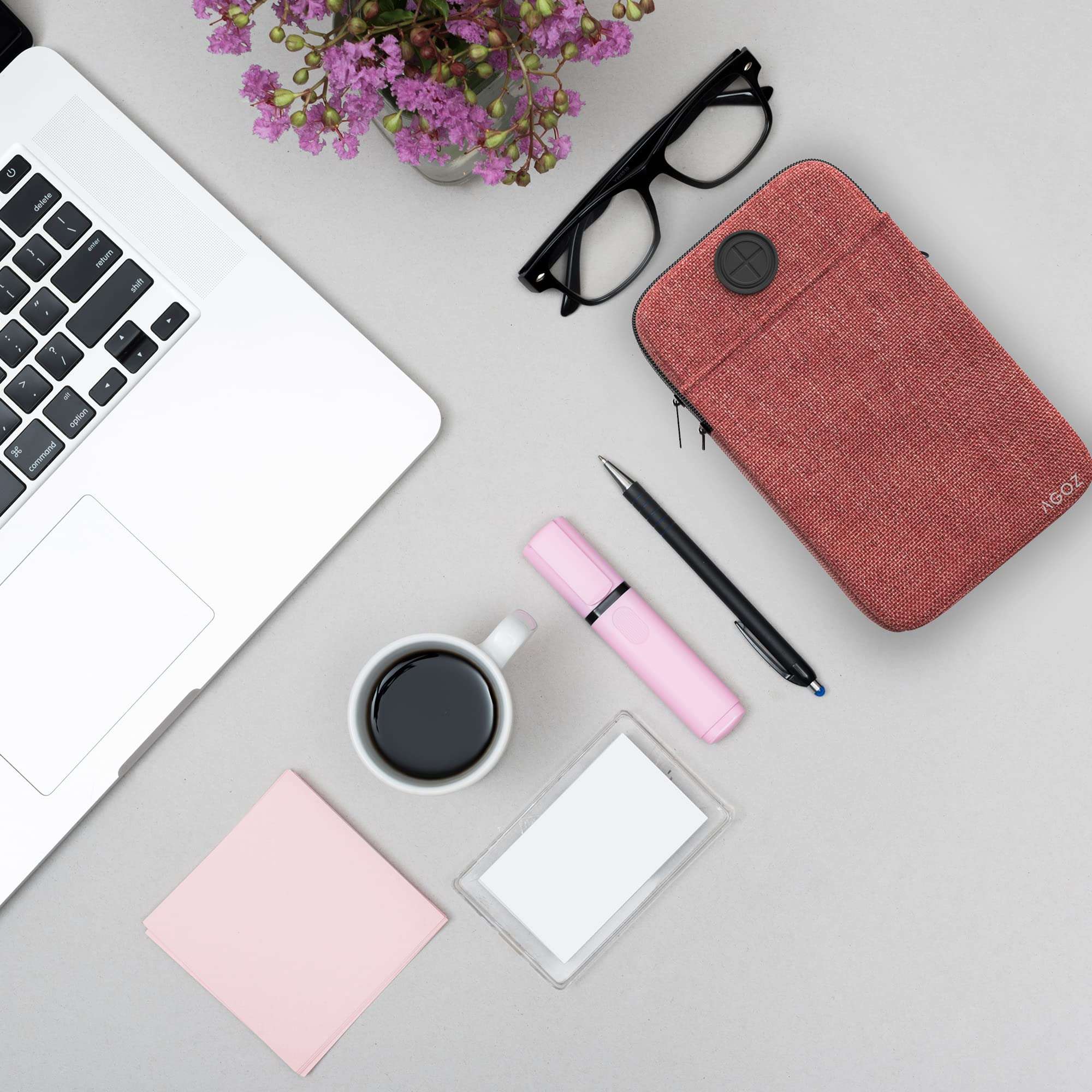 AGOZ Crossbody Bag, Pink Cell Phone Purse Wallet Sling Shoulder Handbag Strap for Apple iPhone 16 Pro Max, iPhone 15 14 13 12, 11 XR, Galaxy S25 S24 S23 S22 S21 S20, A15, A54, Google Pixel 9 Pro 8A 7 3