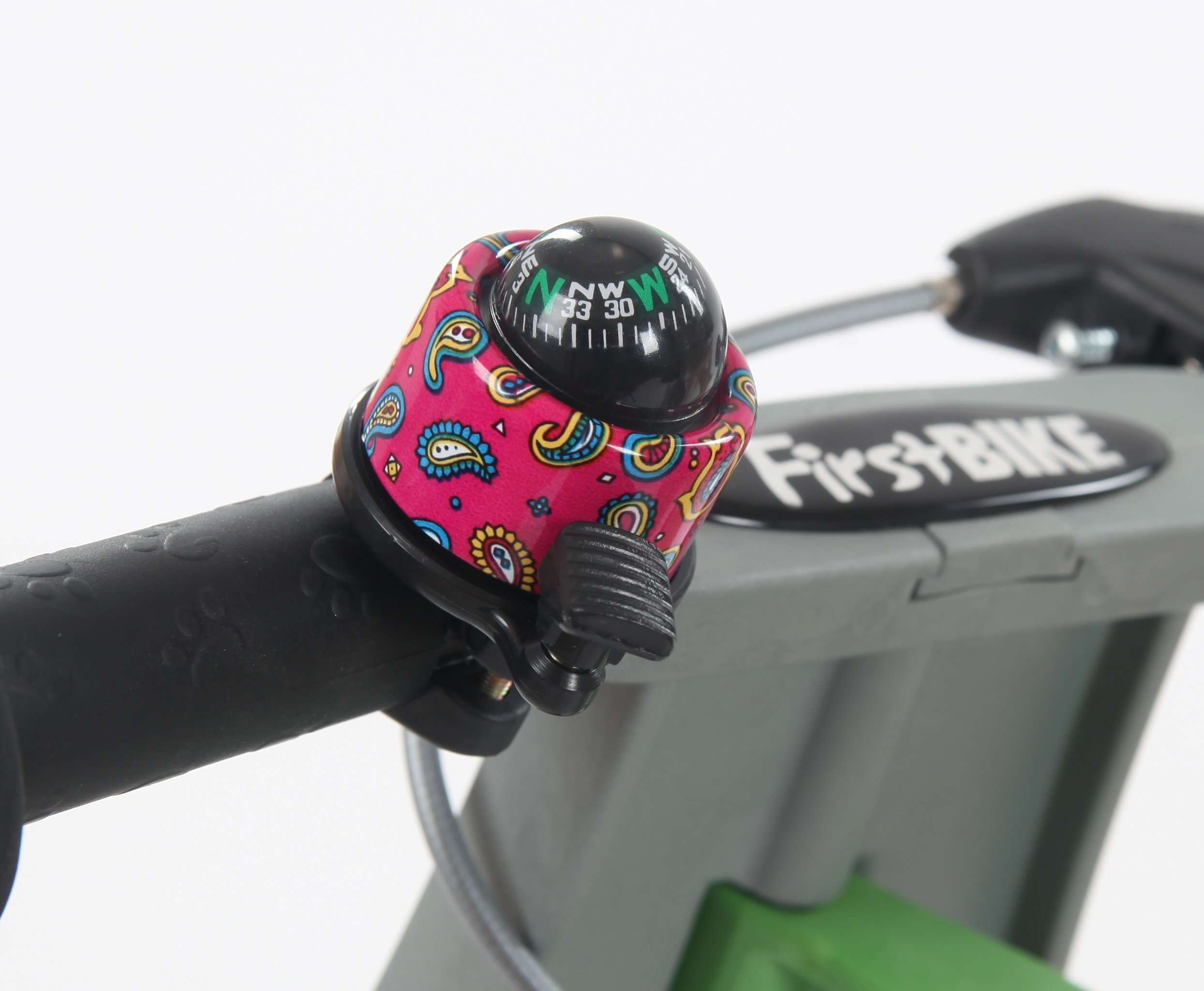 FirstBike - Compass Bike Bell, Pink