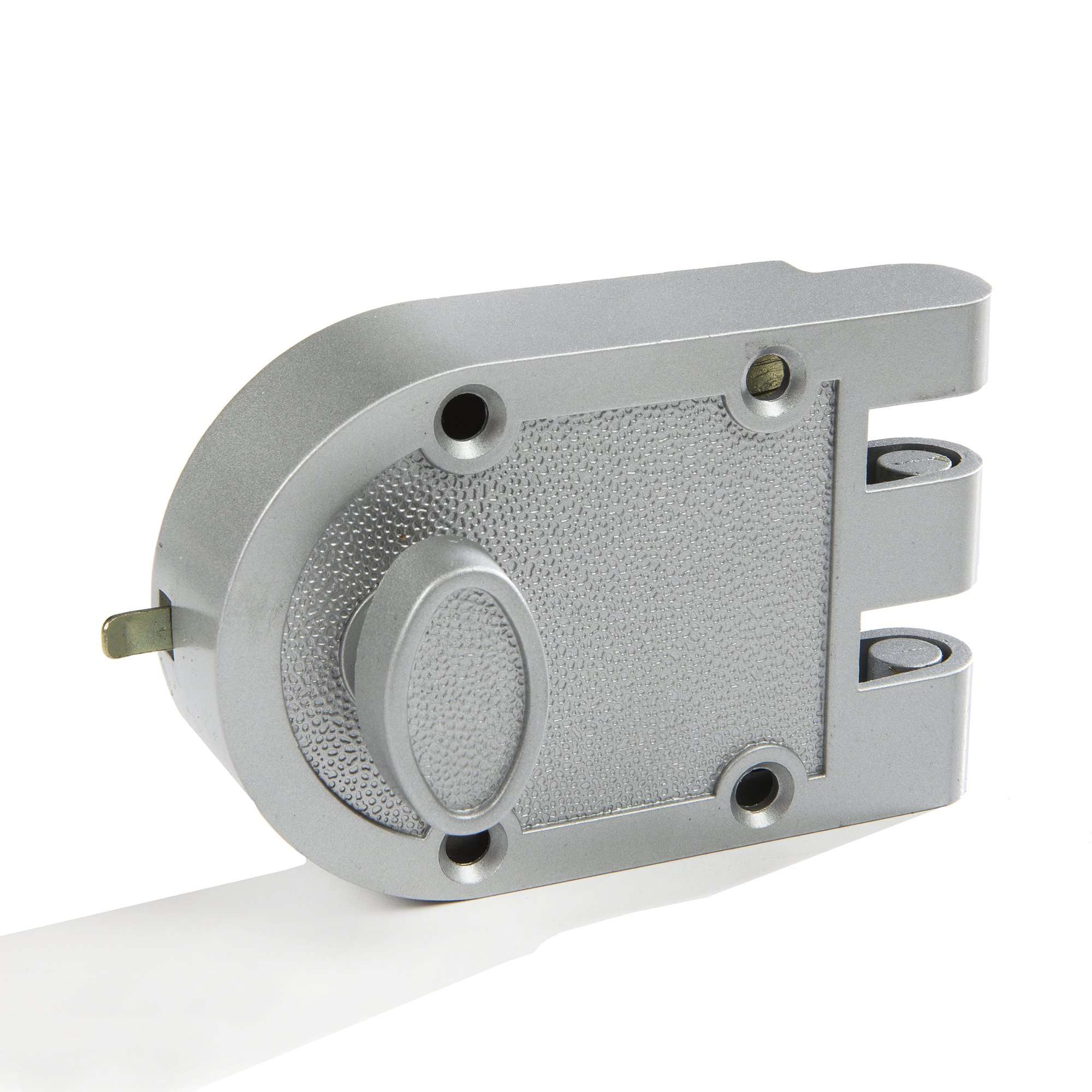 Guard Security Heavy Duty Jimmy Proof Deadbolt Door Lock, Silver, Single Cylinder with Key Entry #44861 , White 6