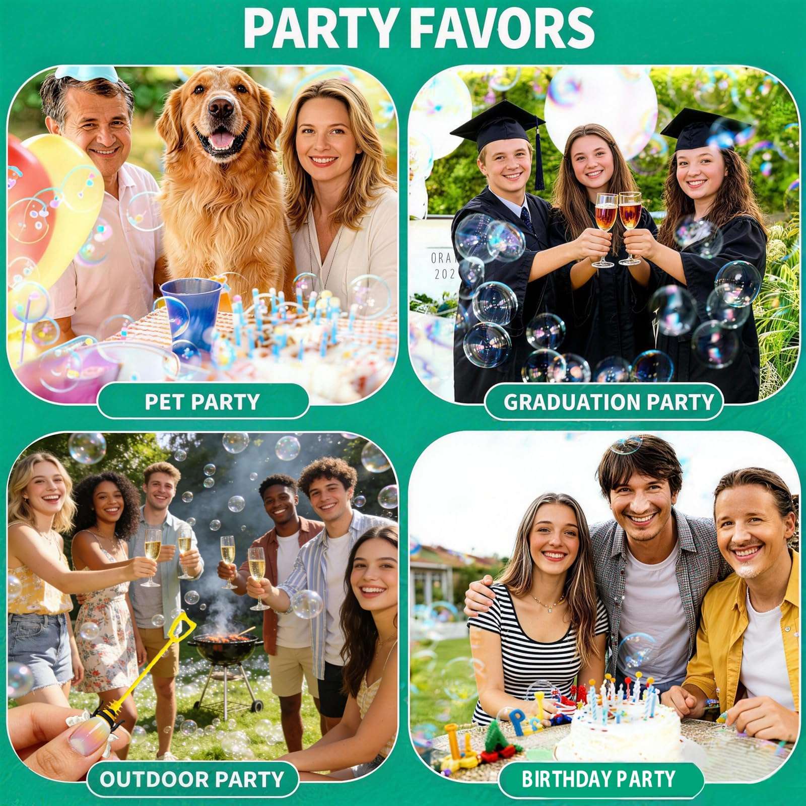 20-Pack Insect & Garden-Themed Bubble Wands – Assorted Designs (Butterfly, Bee, MOM) Party Favors, Goodie Bag Stuffers & Piñata Fillers for Garden Birthdays, Mother’s Day Gatherings & Backyard Picnics 6