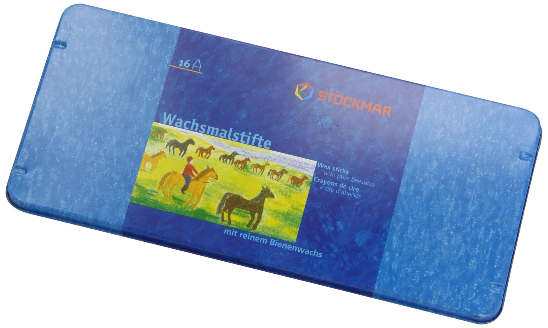 Stockmar Beeswax Stick Crayons, Set of 16 4