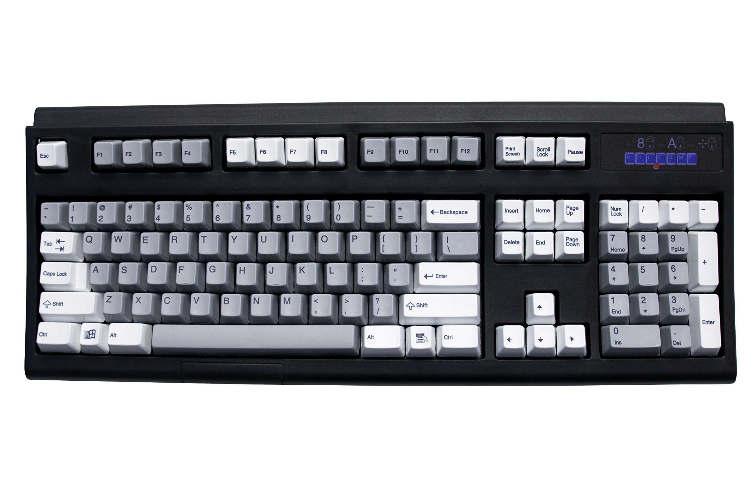 Unicomp Ultra Classic Model M Black Buckling Spring 103 Key USB Keyboard 1