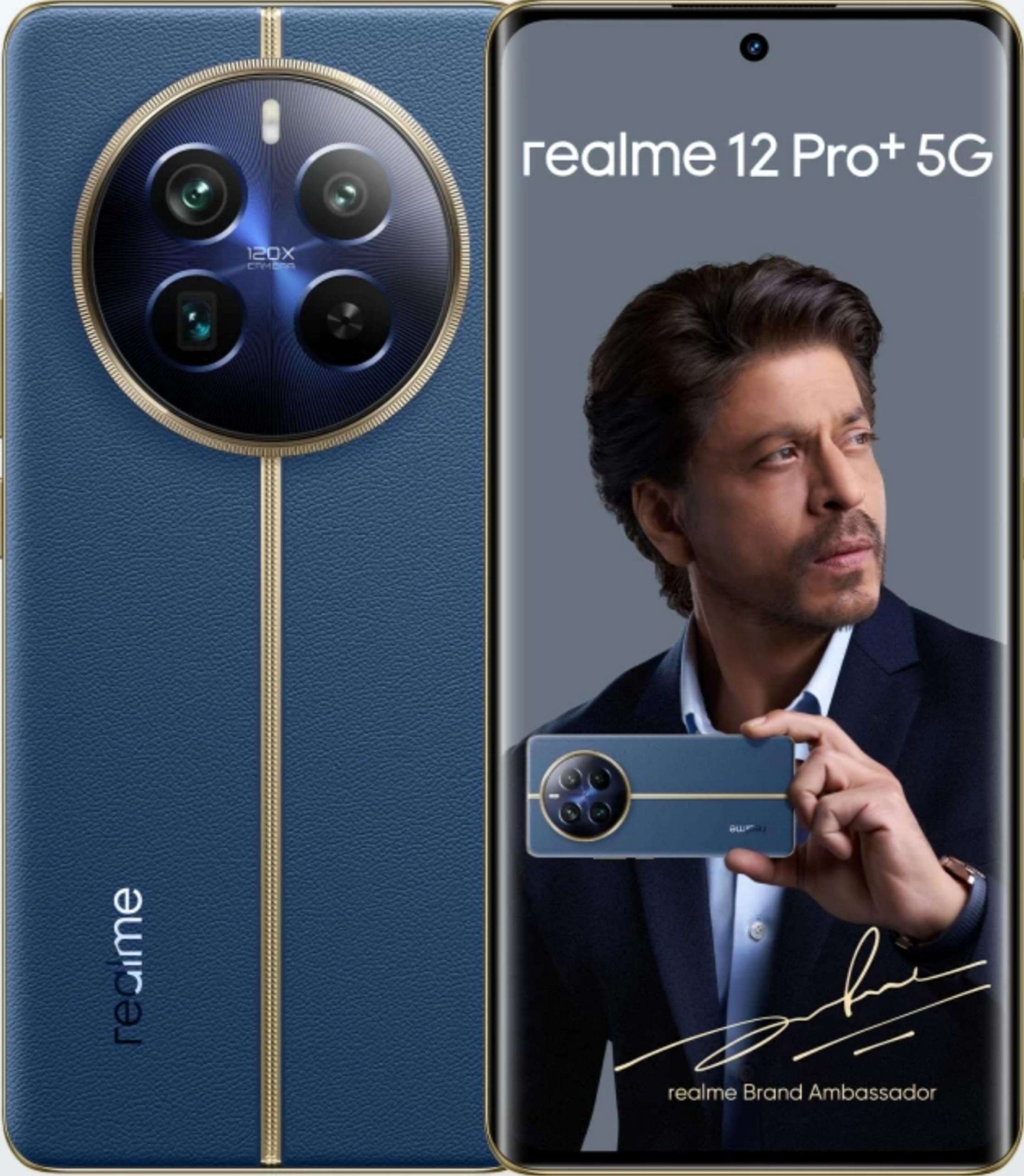 realme 12 Pro+ 5G (Submarine Blue, 8GB RAM, 128GB Storage) | 6.7" 120Hz Curved AMOLED Display | 64MP Periscope + 50MP Sony IMX 890 OIS Camera + 8MP | 32MP Selfie Camera | 67W Super VOOC Charge